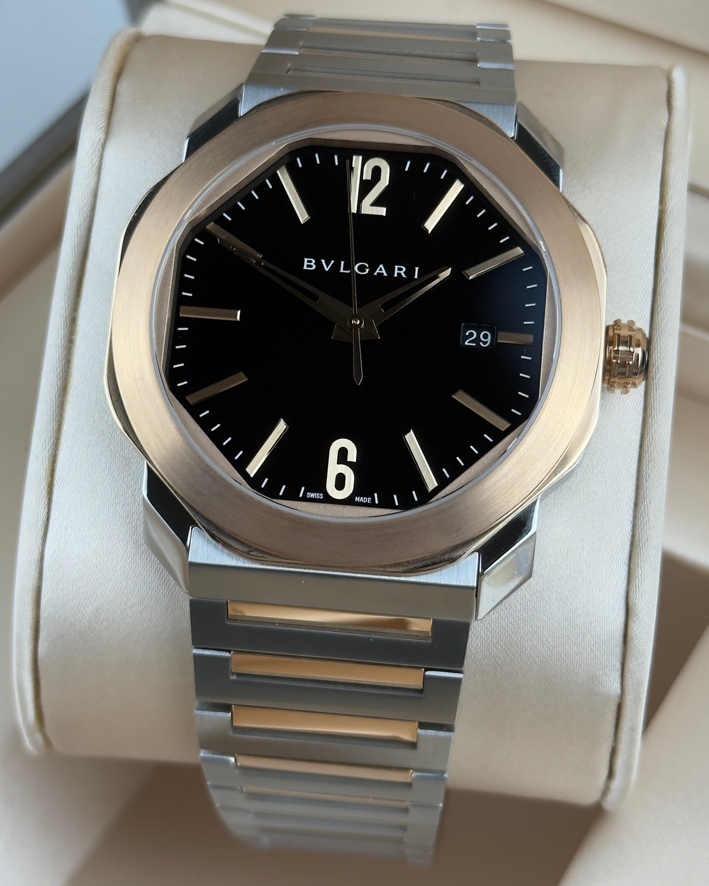 Bvlgari Octo Roma Rose Gold - 41MM - Ref : 102854 thumbnail 4