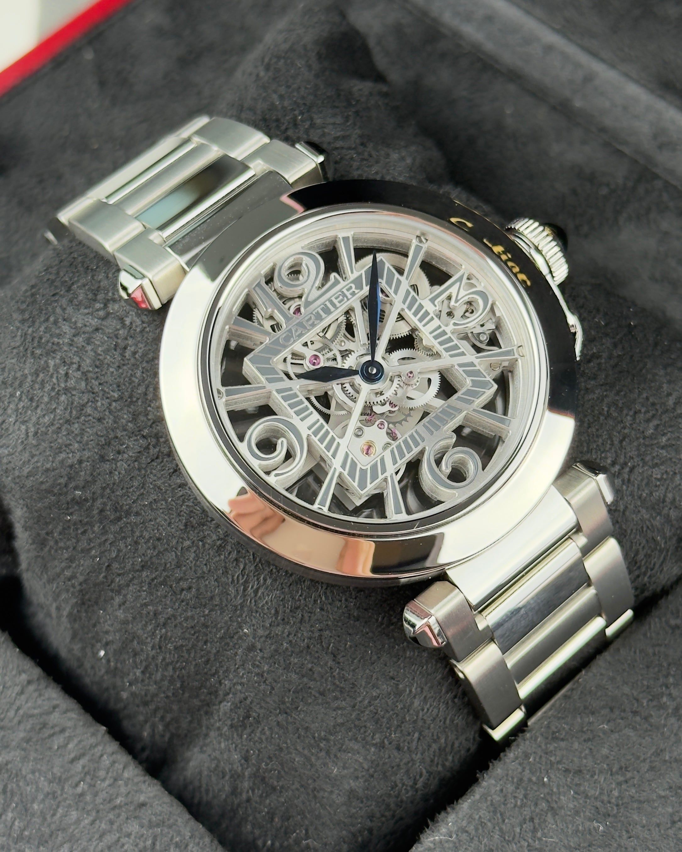 Pasha de Cartier Skeleton - Ref : WHPA0007