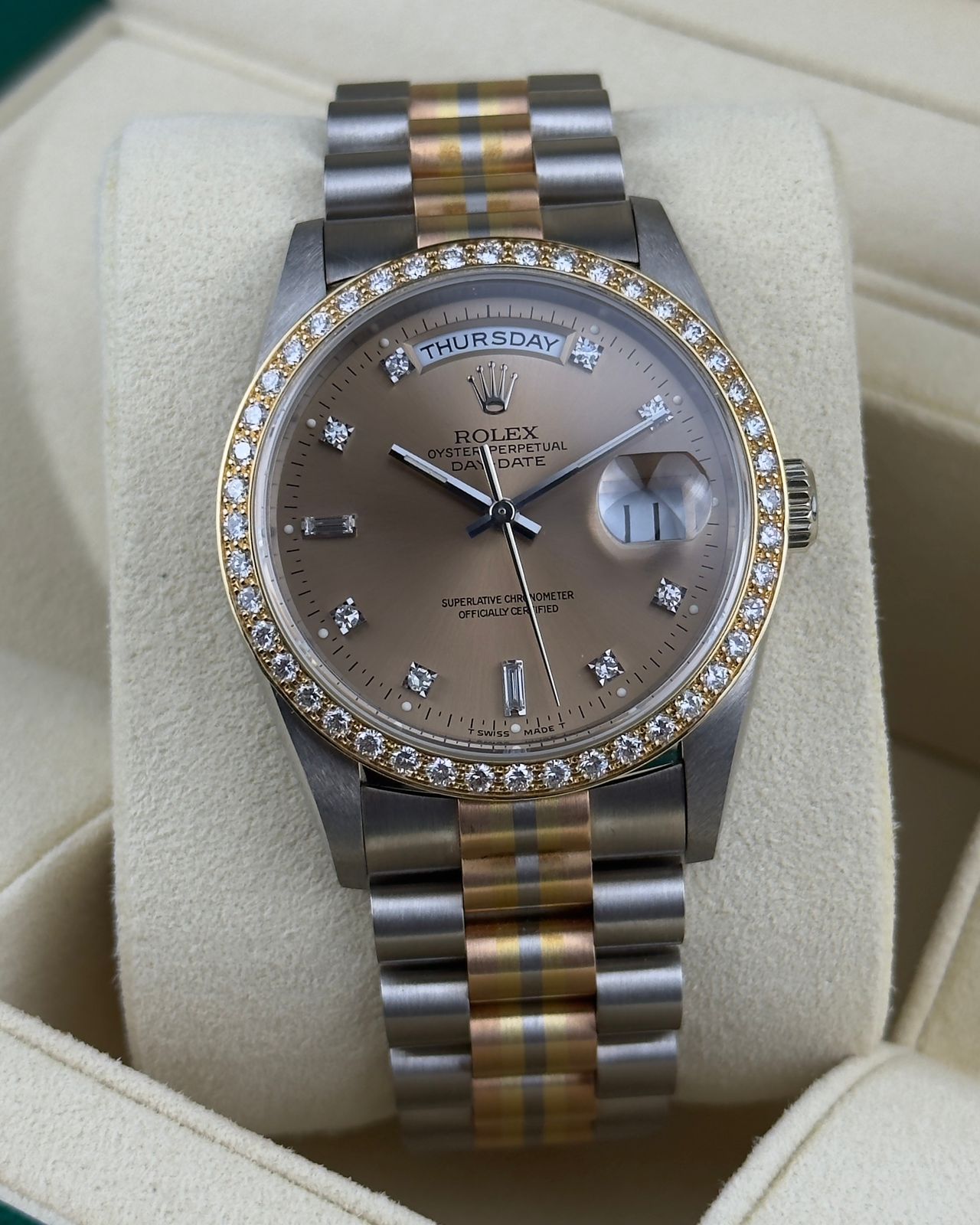 Rolex President Day-Date Tridor - 36mm - Ref; 18349 thumbnail 4