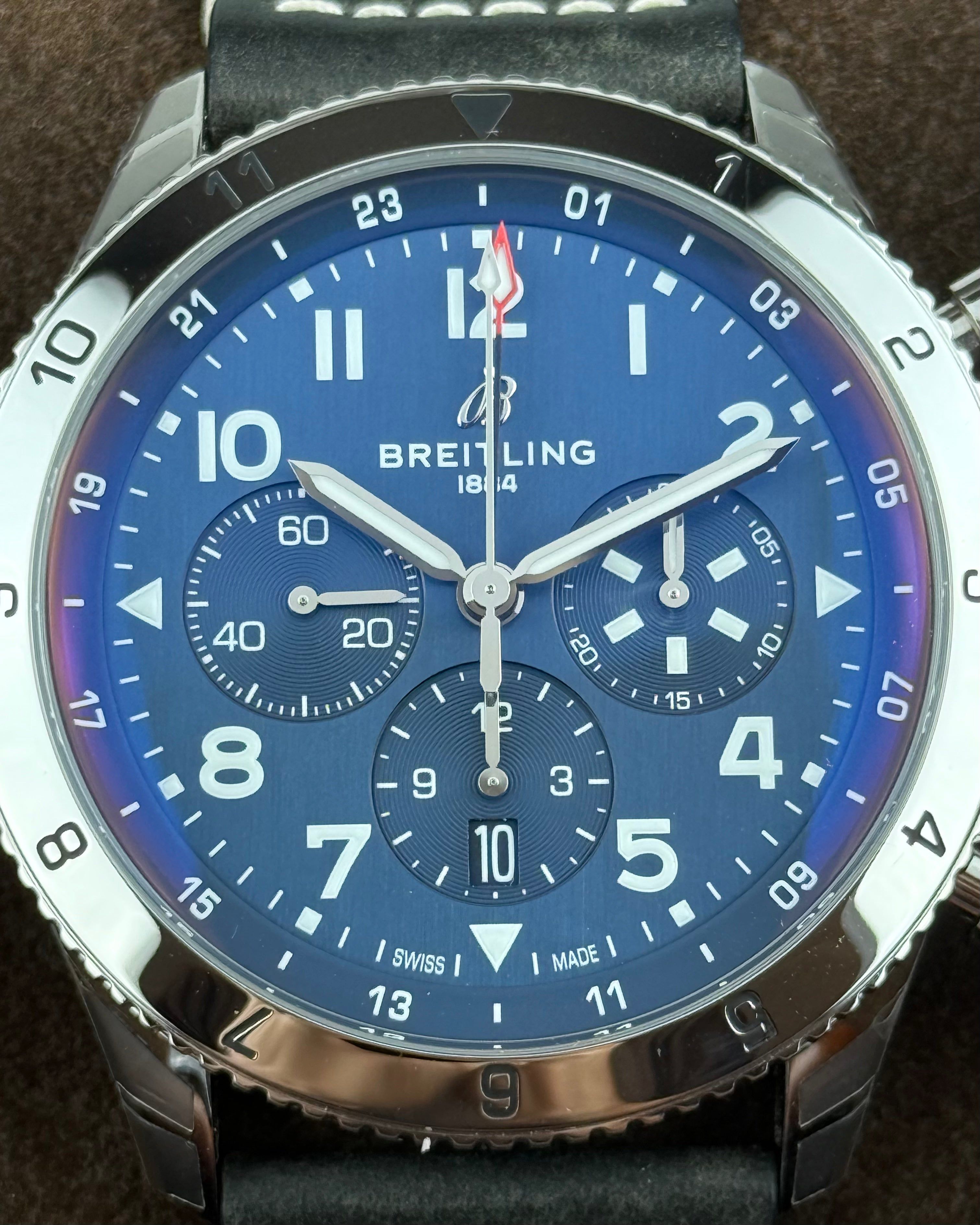 Breitling Super AVI - 46MM - Ref : AB04451A1C1X1 thumbnail 3