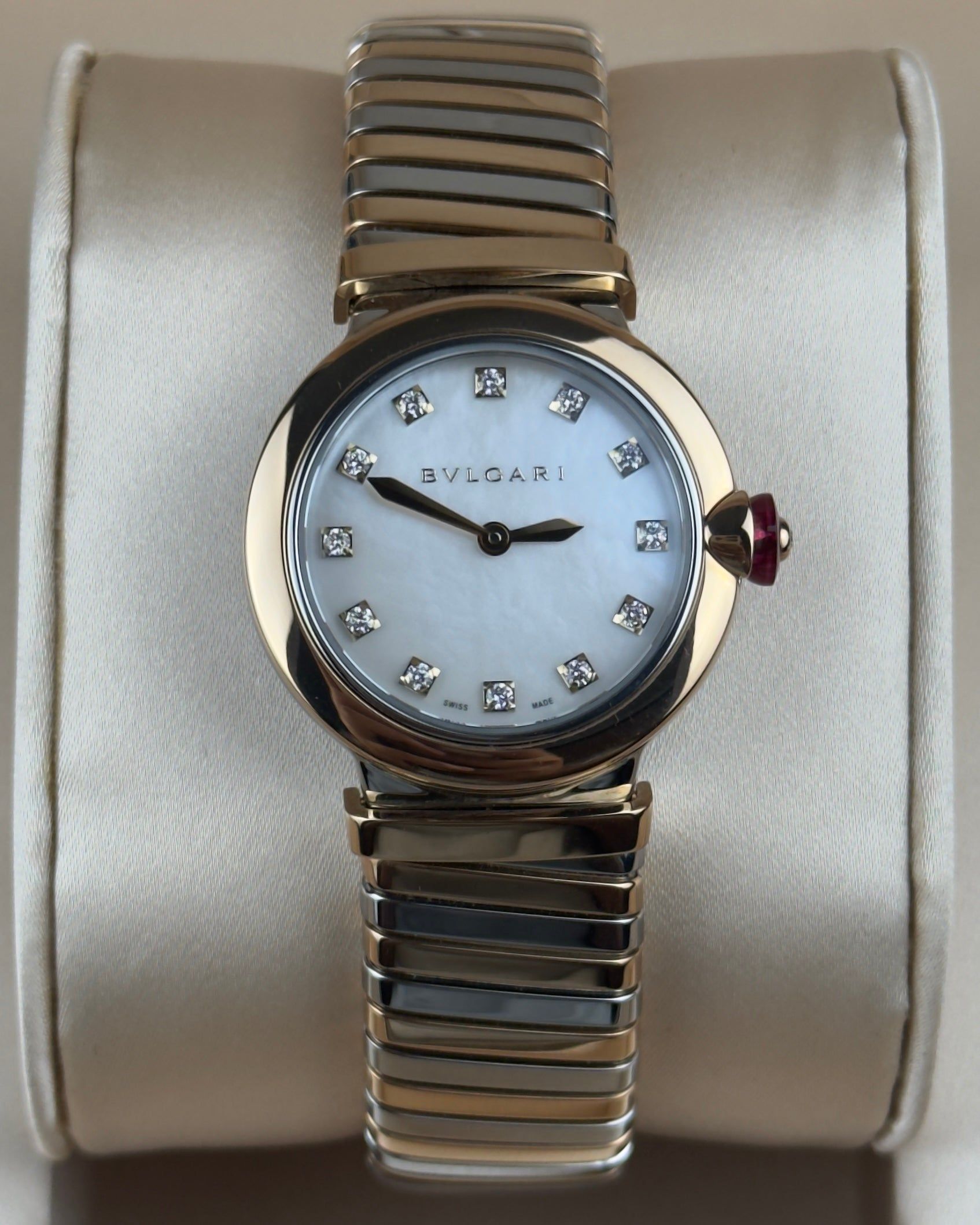 Bvlgari LVCEA Tubogas - 28MM - Ref : 102952