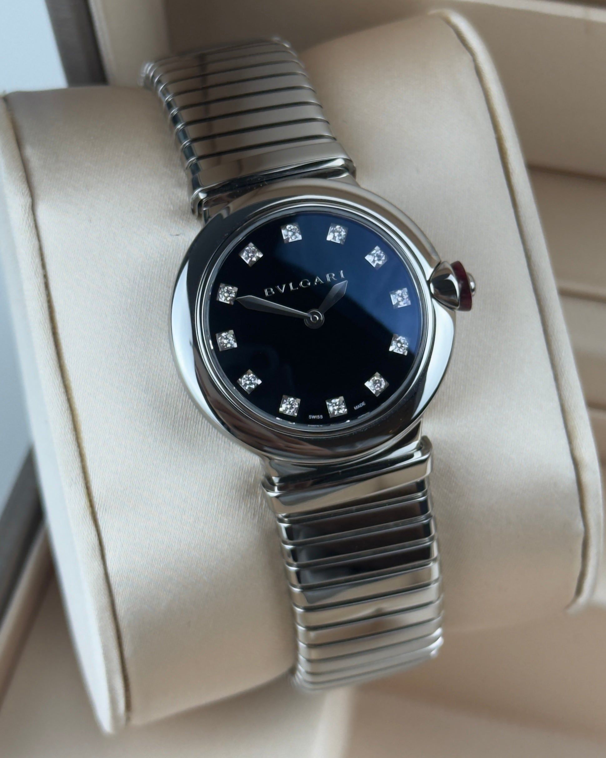 Bulgari Lvcea Tubogas - 28MM - Ref : 102951 thumbnail 3