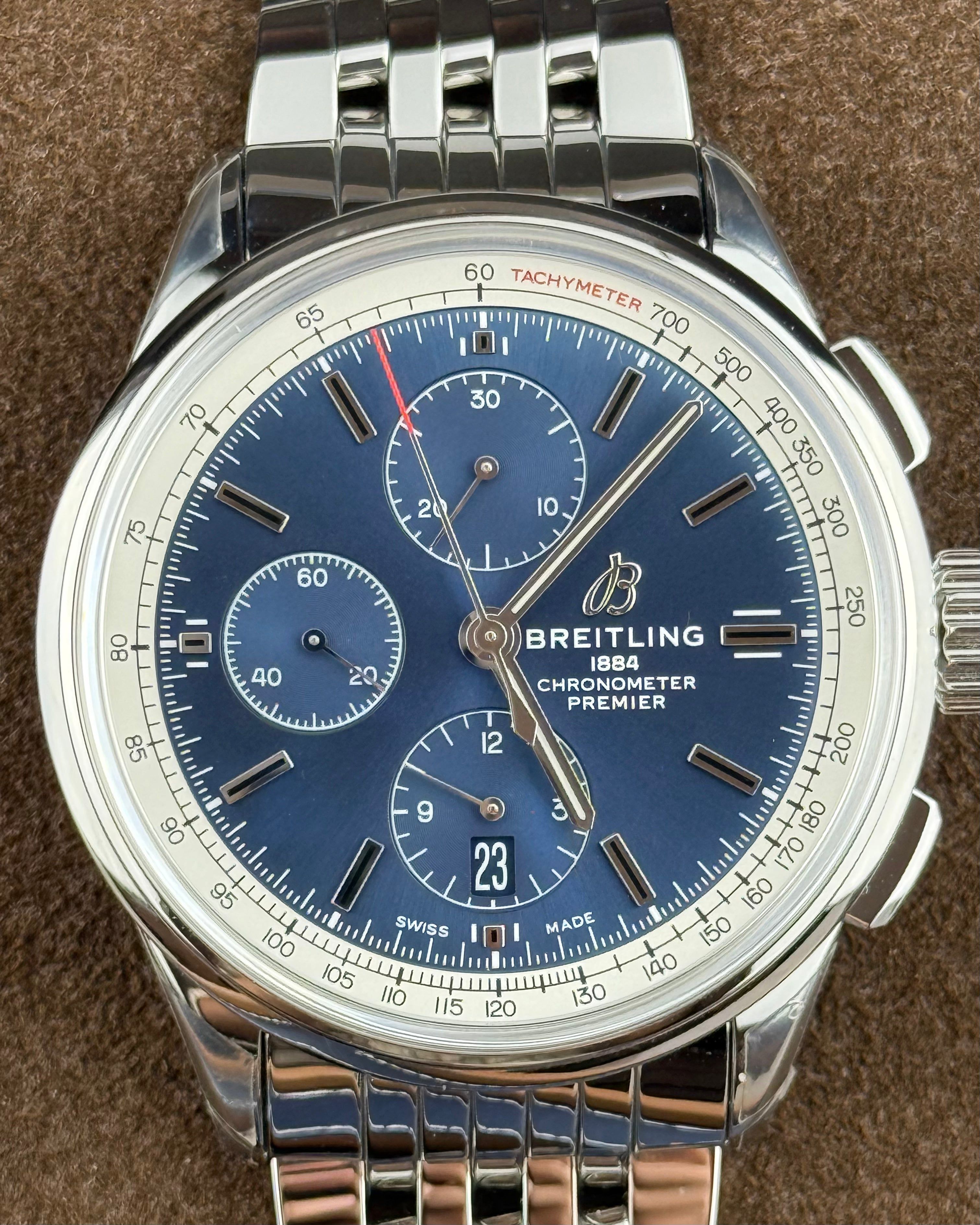 Breitling Premier Chronograph - 42MM - Ref : A13315351C1A1 thumbnail 3
