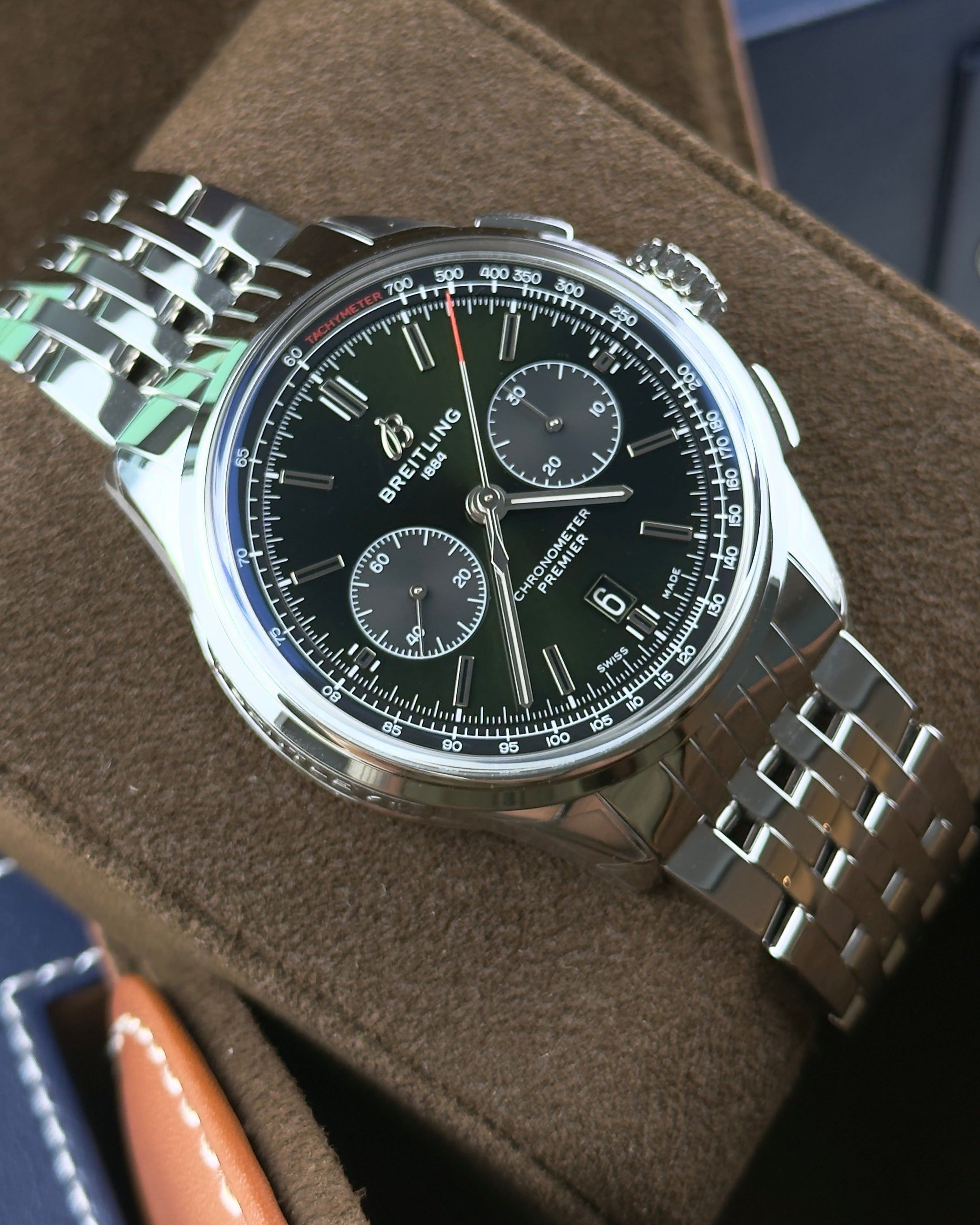 Breitling Premier Chronograph Bentley - 42MM - Ref : AB0118A11L1A1 thumbnail 3