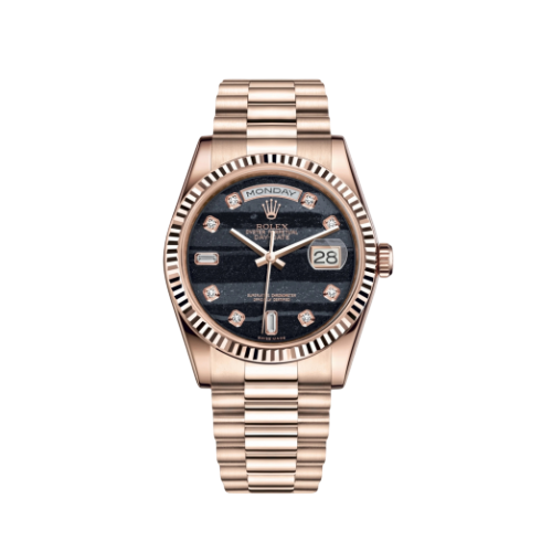 Rolex Day-Date Ferrite - 36mm - Ref; 118235 thumbnail 1