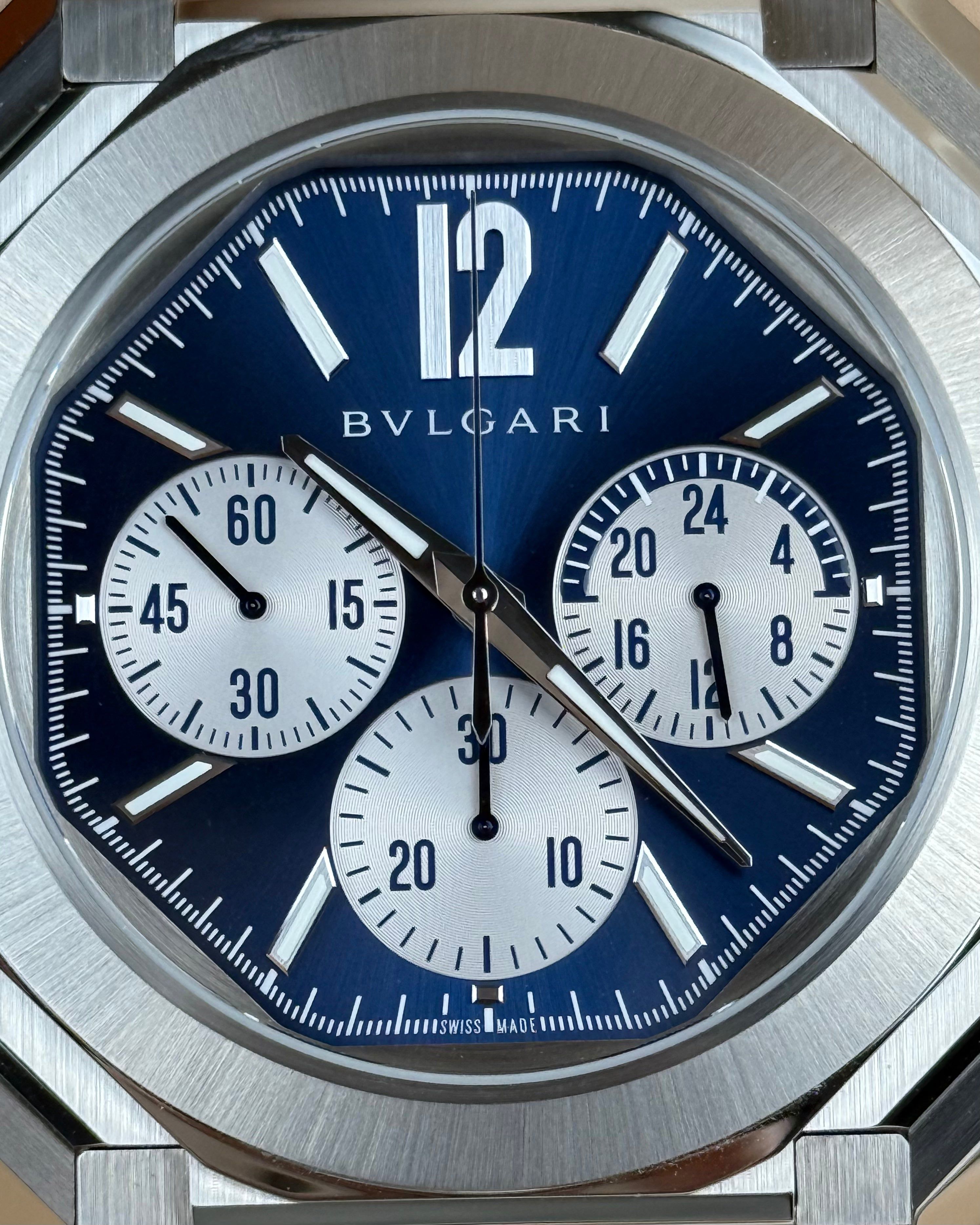 Bvlgari Octo Finissimo Chronograph GMT - 43mm - Ref : 103467 thumbnail 3