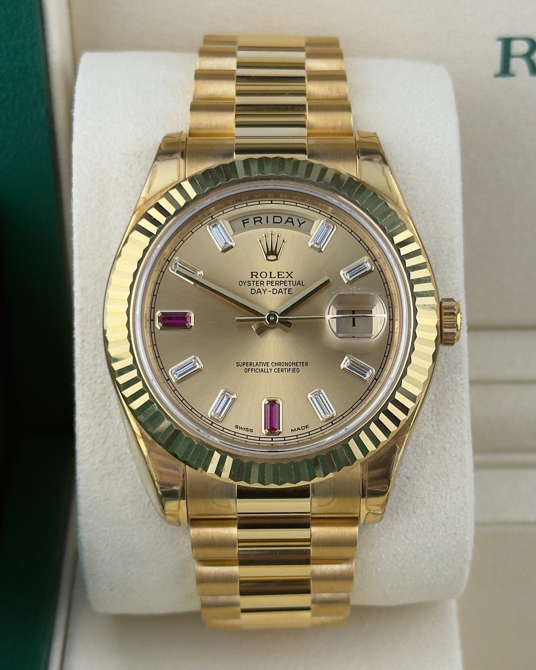 Rolex Day-Date II President - 41mm - Ref; 218238 thumbnail 3