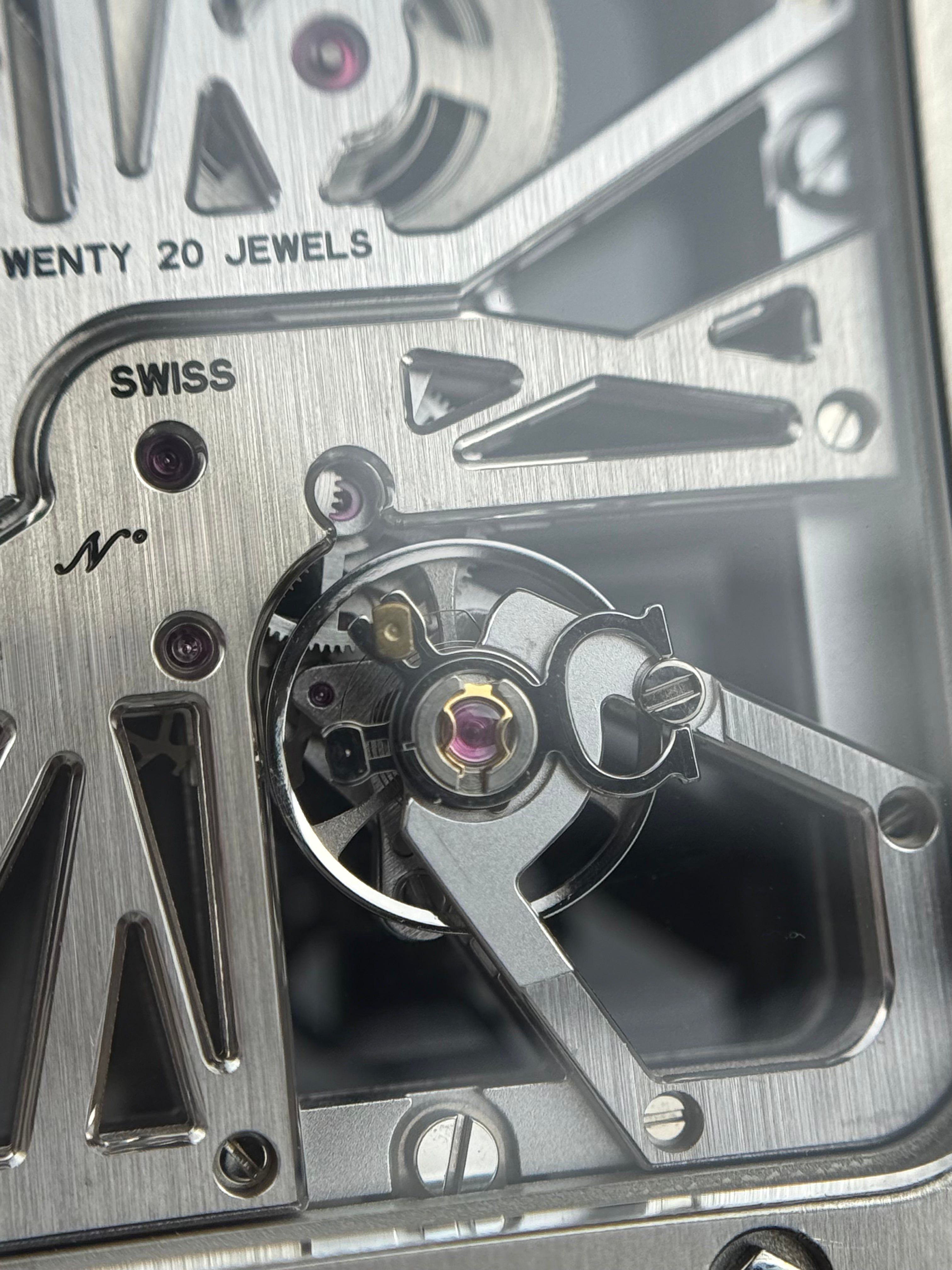 Cartier Santos de Cartier Skeleton - 39.8MM - Ref : WHSA0015 thumbnail 8