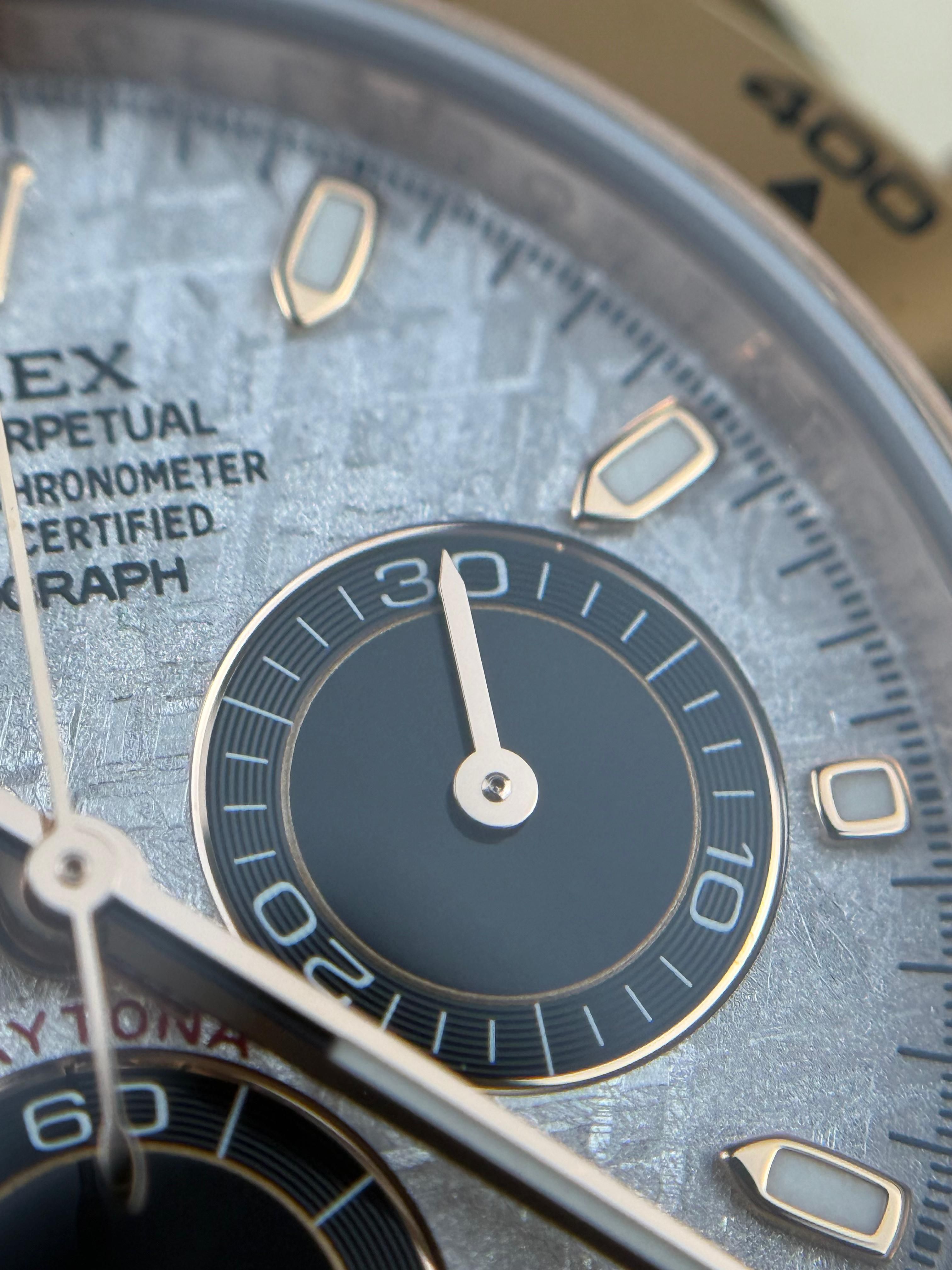 Rolex Daytona Cosmograph Meteorite Dial - 40mm - Ref; 116505 thumbnail 8