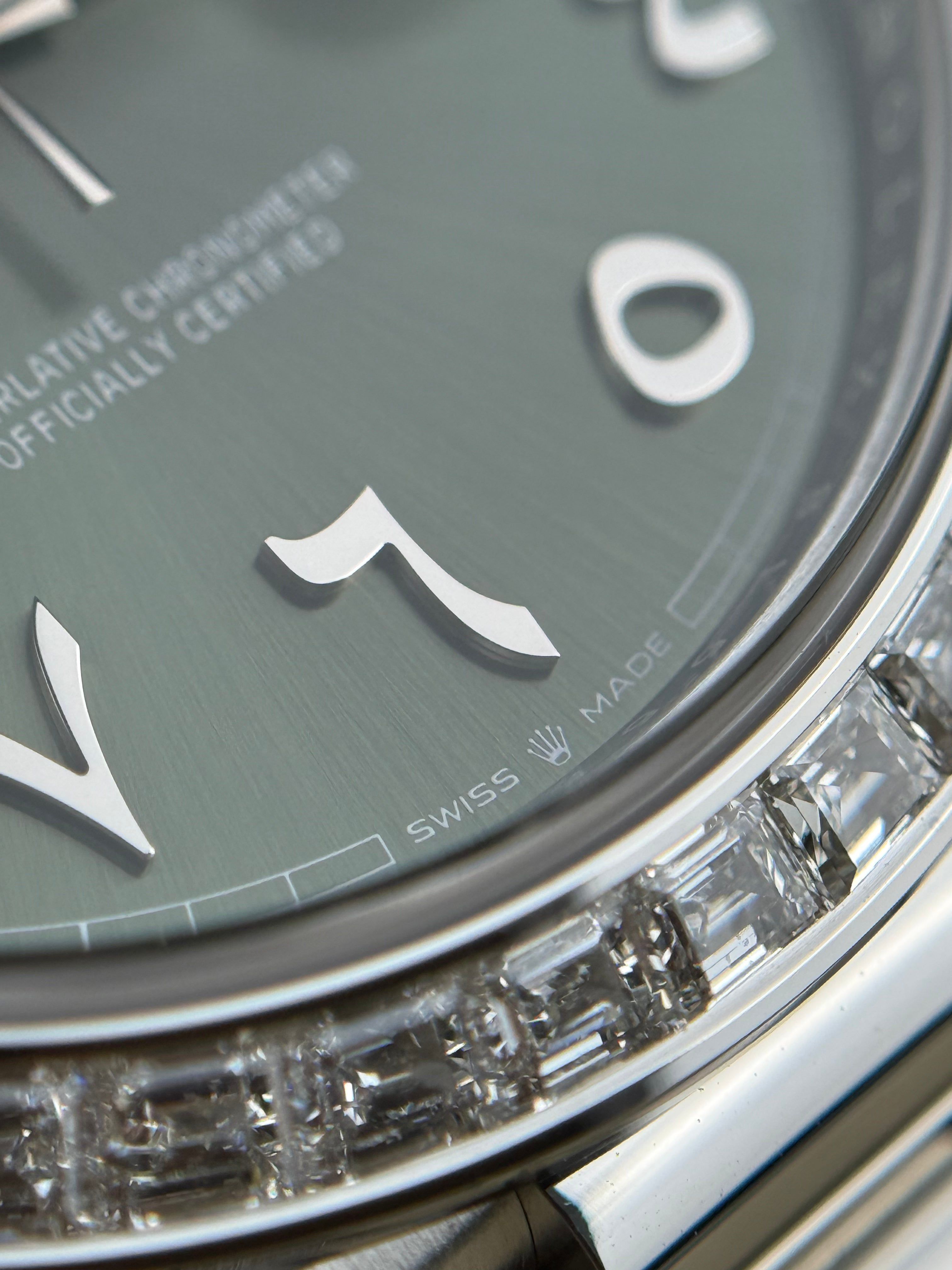 Rolex Oyster Perpetual Day-Date platinum - 40mm - Ref; 228396 TBR thumbnail 8