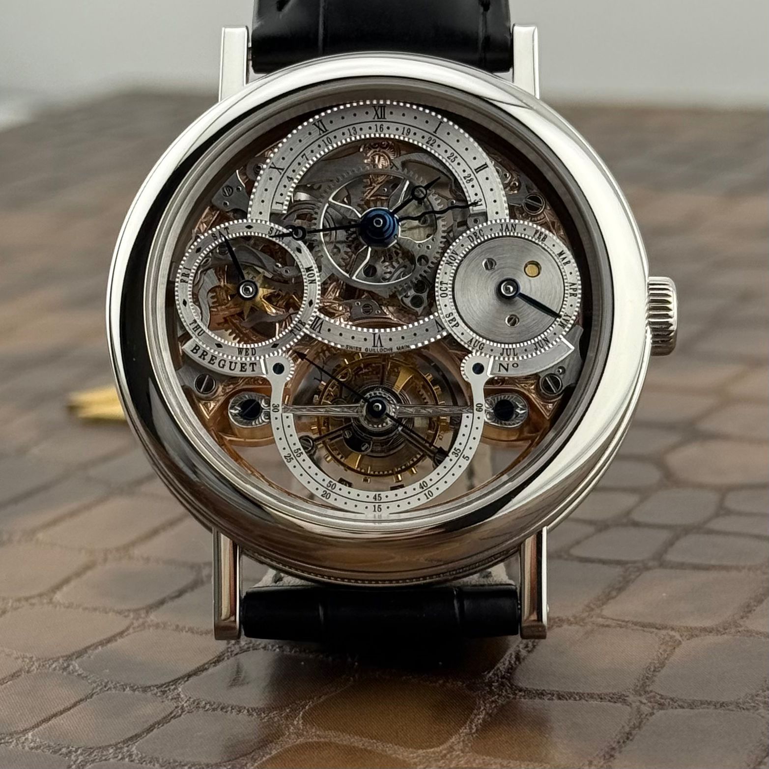 Breguet perpetual tourbillion - 40MM - Ref : 3755PR thumbnail 4