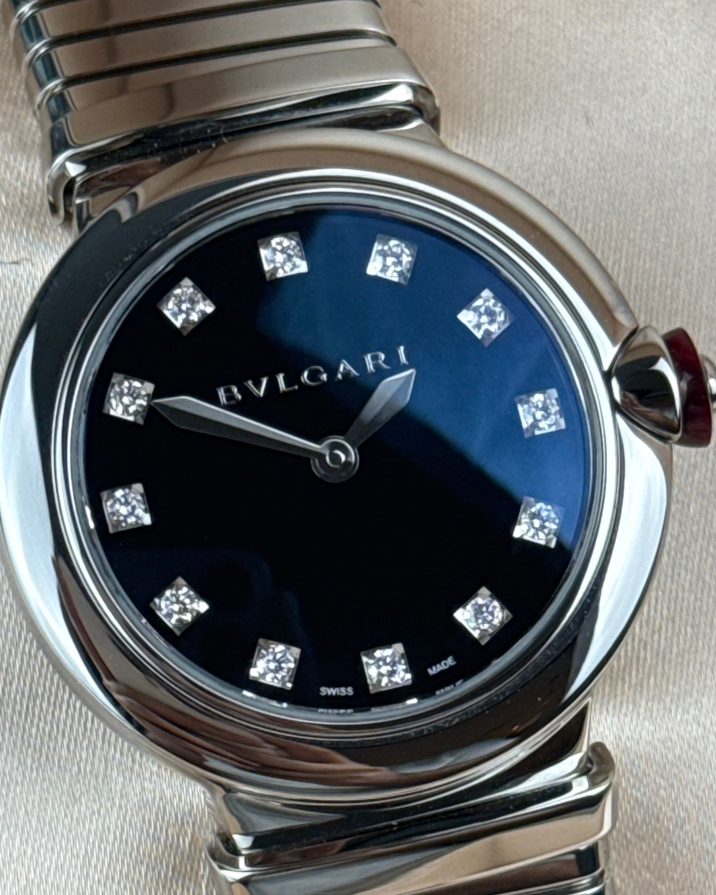 Bulgari Lvcea Tubogas - 28MM - Ref : 102951 thumbnail 4