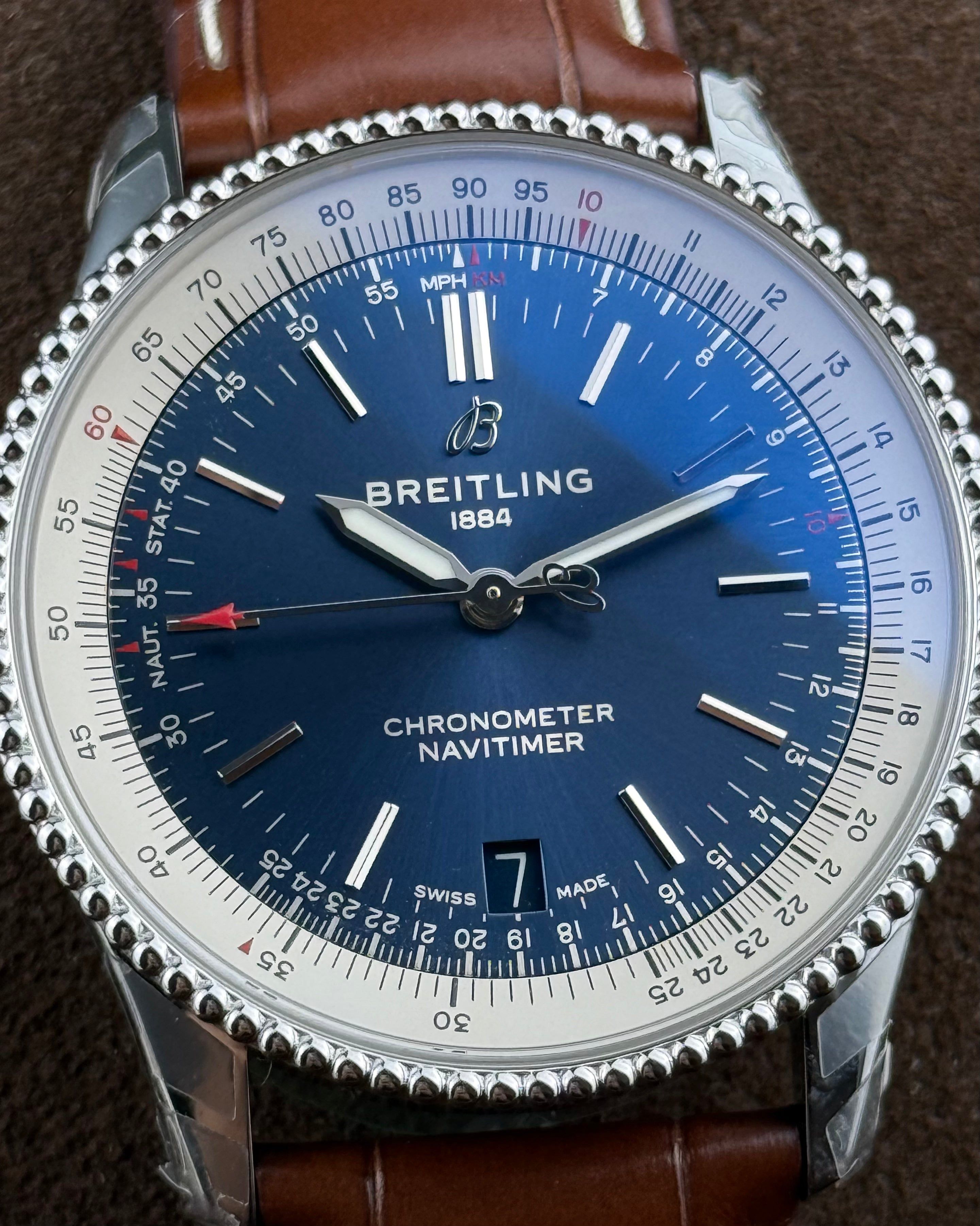 Breitling Navitimer 1 Automatic - 38MM - Ref : A17325211C1P2 thumbnail 4