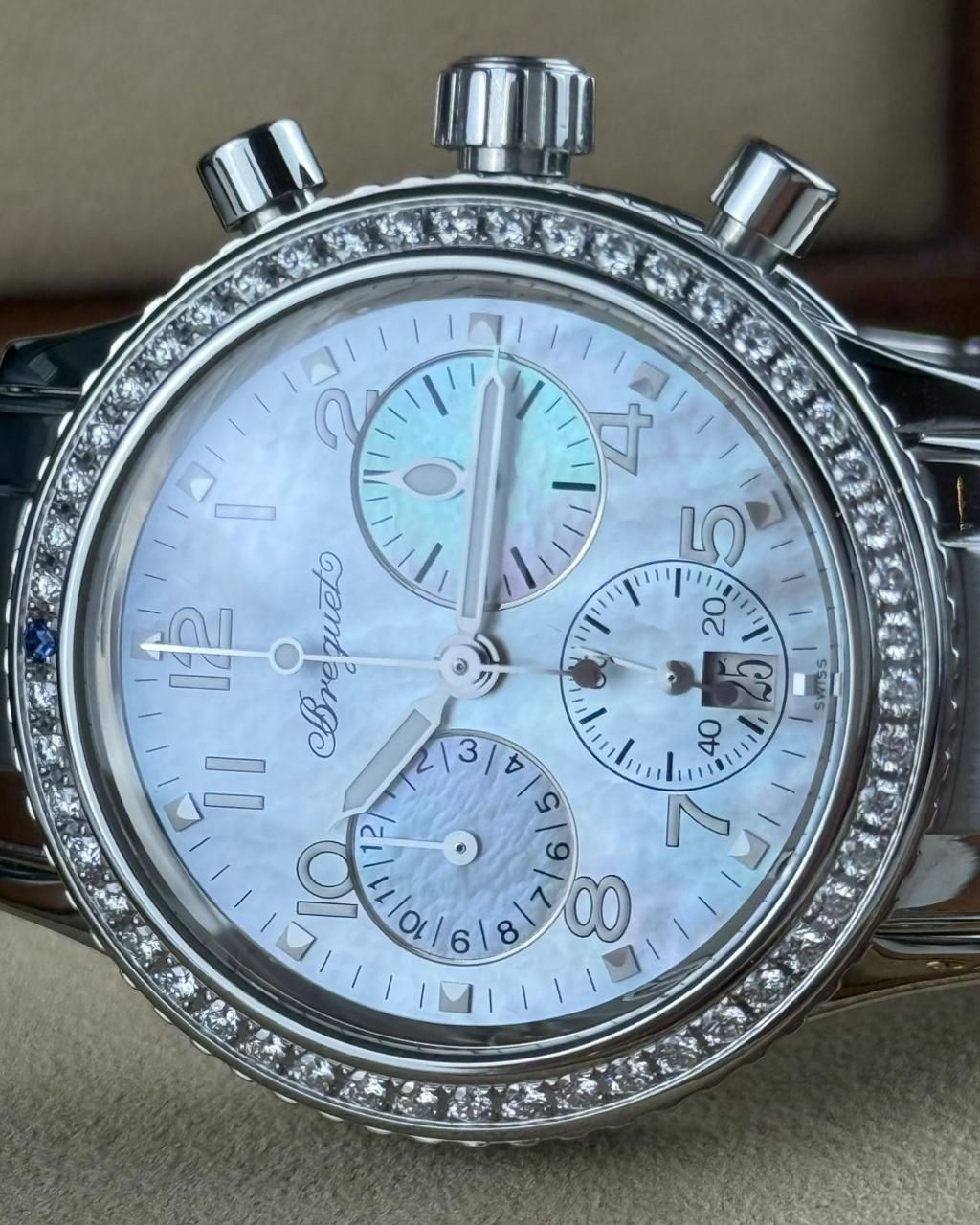 Breguet " Type XXI Transatlantique " Chronograph - 32.5MM - Ref : 4821ST/59/S76 thumbnail 7