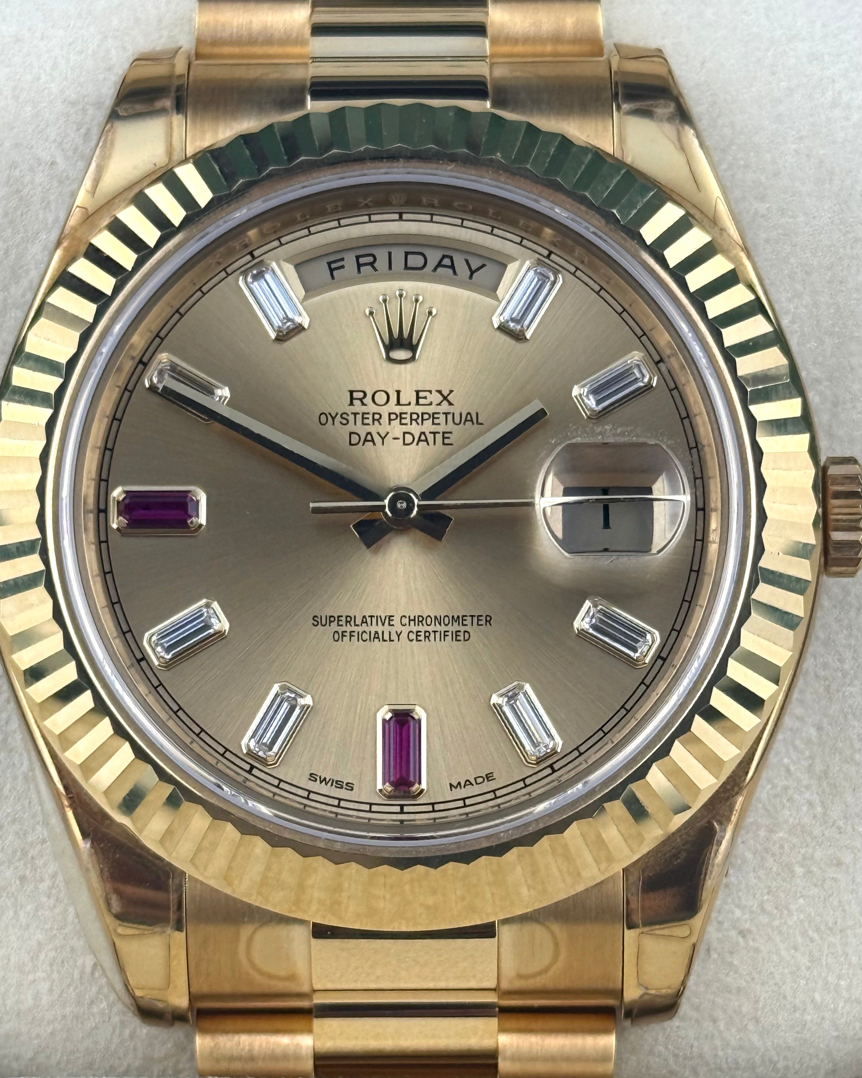 Rolex Day-Date II President - 41mm - Ref; 218238 thumbnail 4