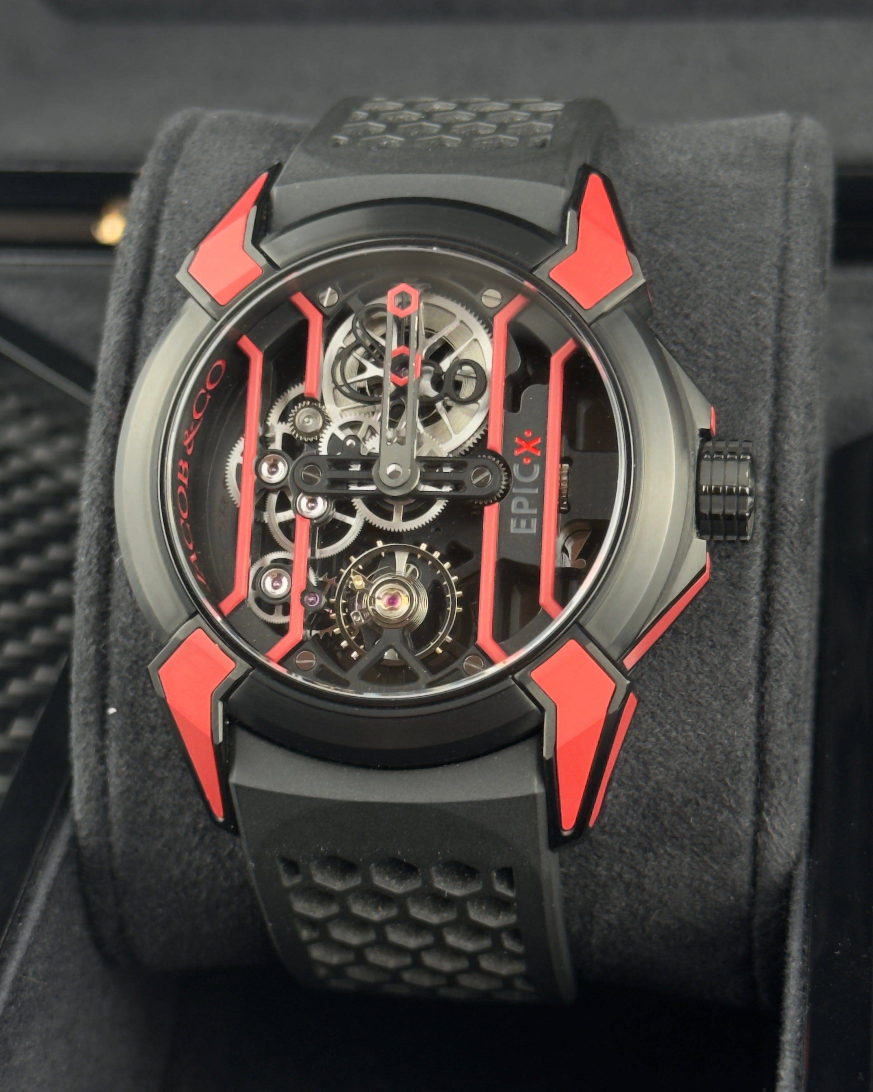 Jacob & Co Epic x Skeleton Red - 44MM - EX100.21.RR.RW.ALA4A thumbnail 4