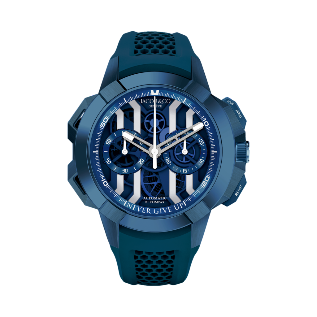 Jacob & Co. EPIC X TITANIUM Chrono- 44MM Ref; EC400.22.AF.AA.A thumbnail 1