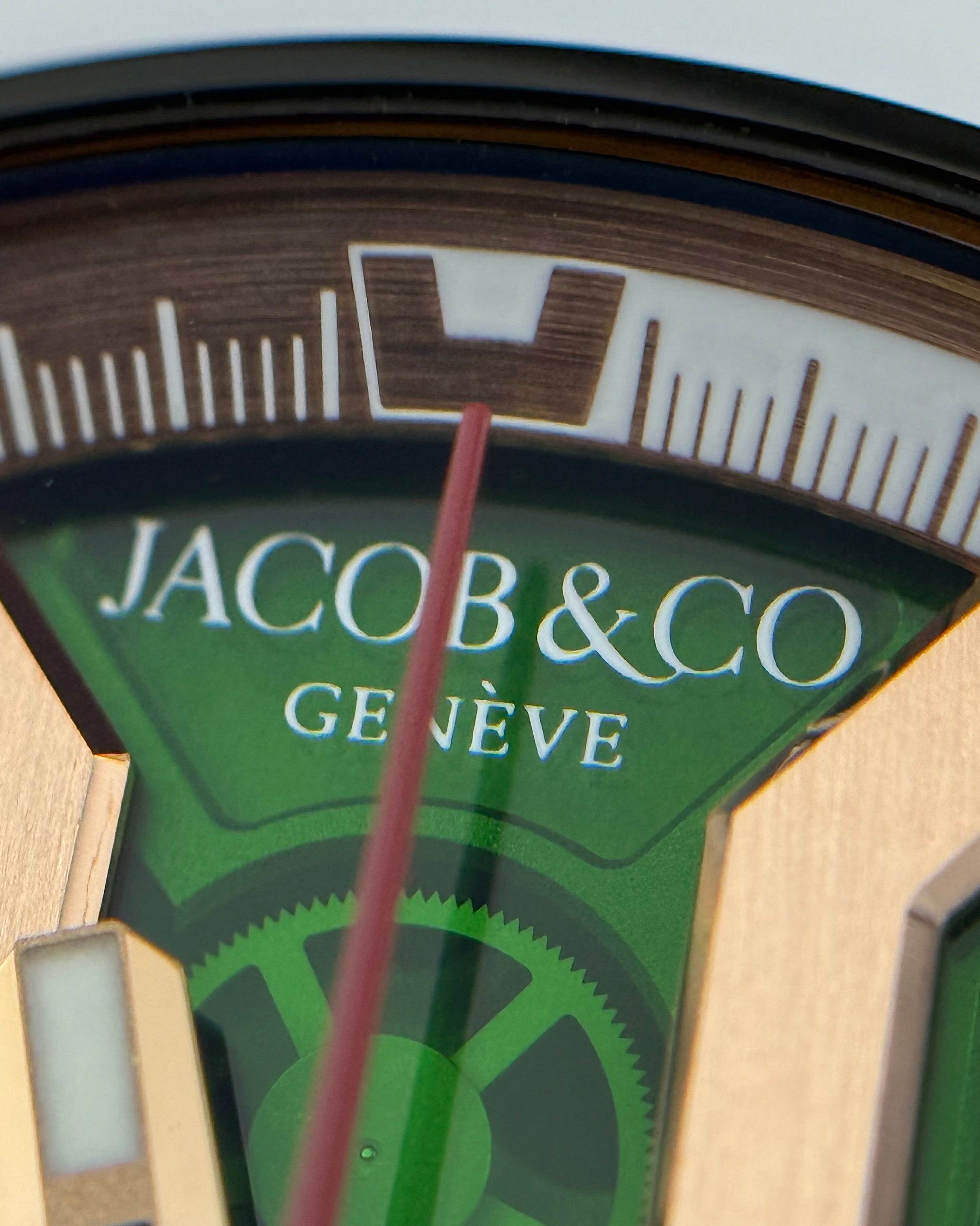 Jacob & Co. Epic X Chrono R/G Green dial - 47mm - Ref; EC312.42.PB.GN.AHB4D thumbnail 4