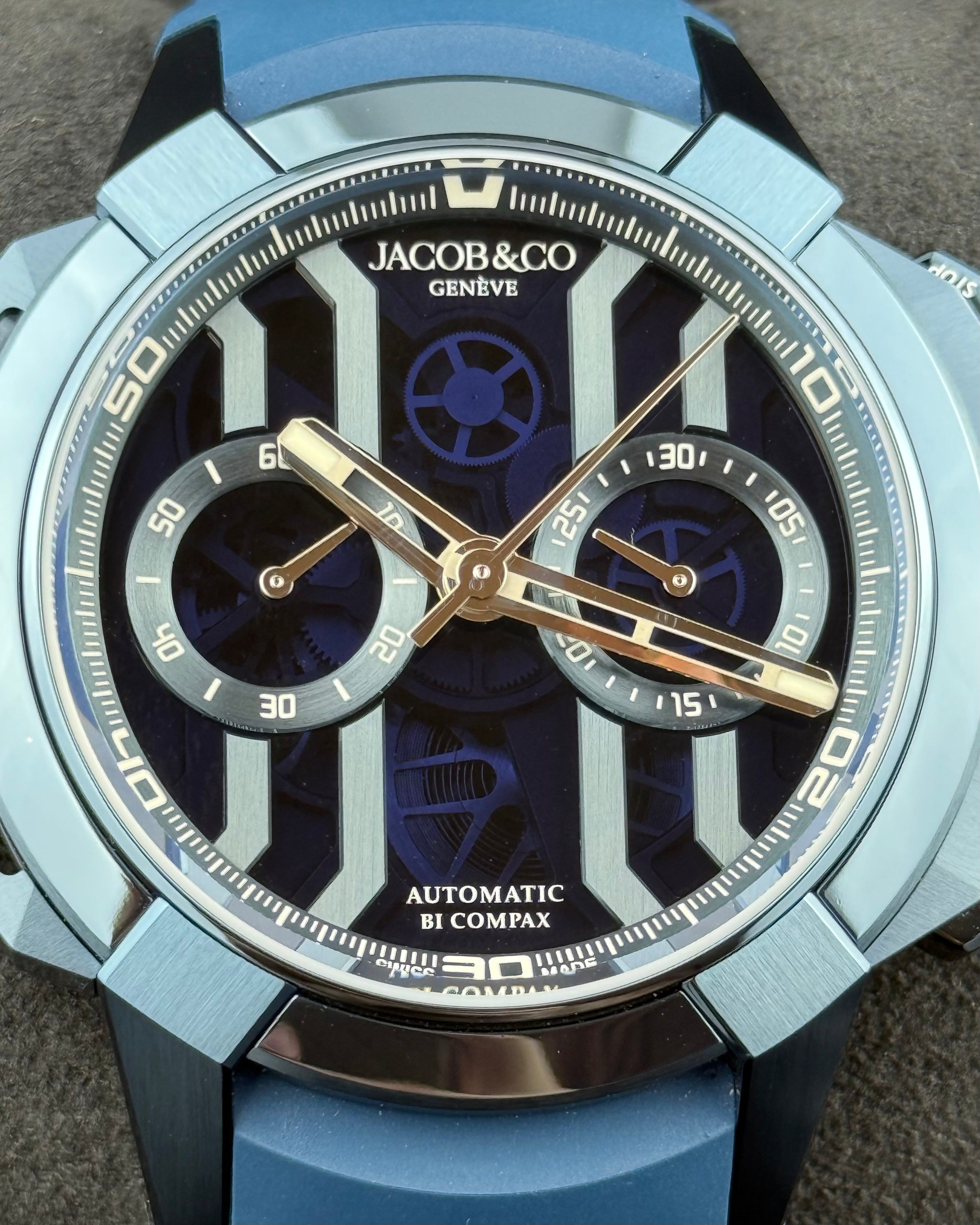 Jacob & Co. EPIC X TITANIUM Chrono- 44MM Ref; EC400.22.AF.AA.A thumbnail 3