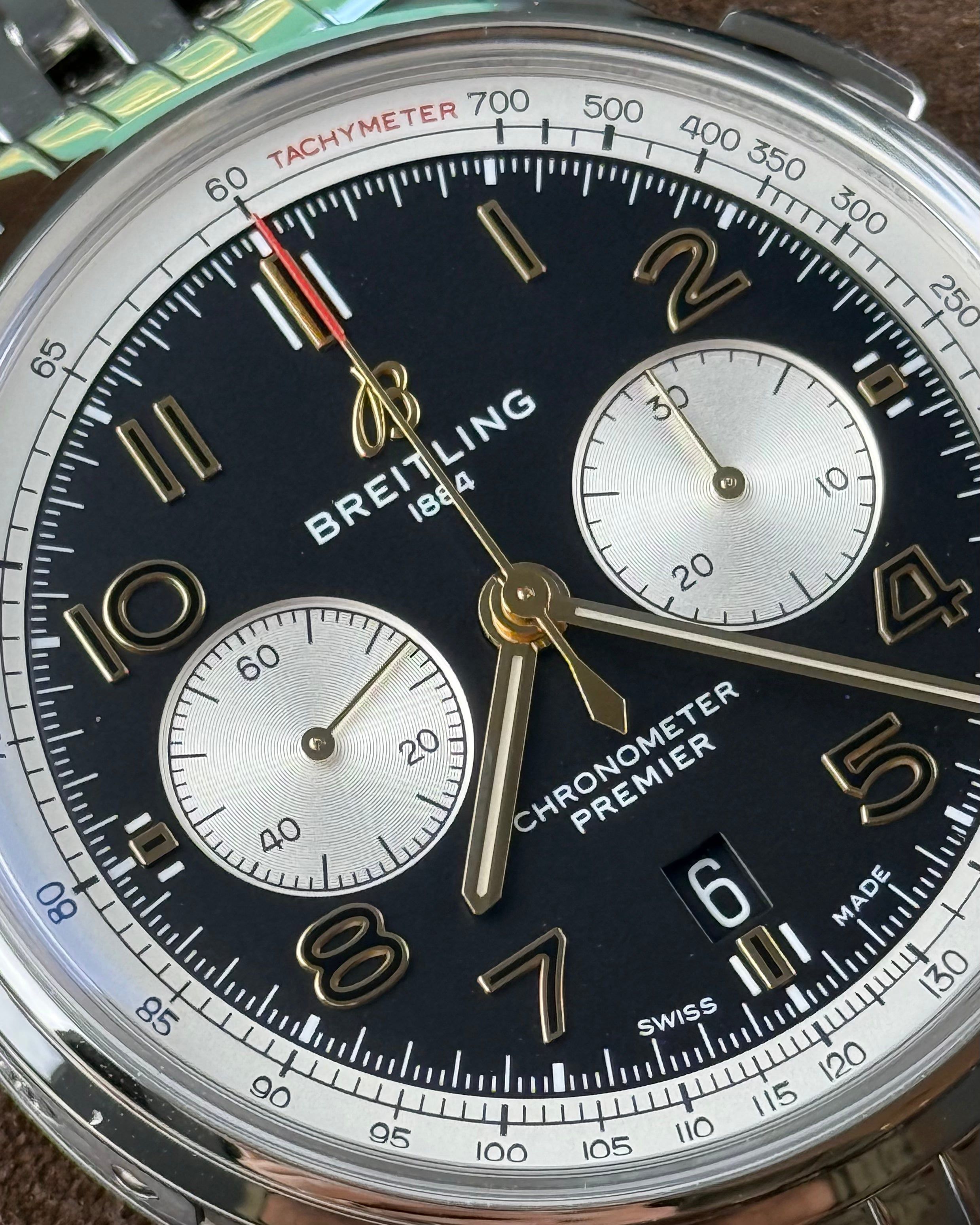 Breitling Premier Chronograph - 42MM - Ref : AB0118A21B1A1 thumbnail 3