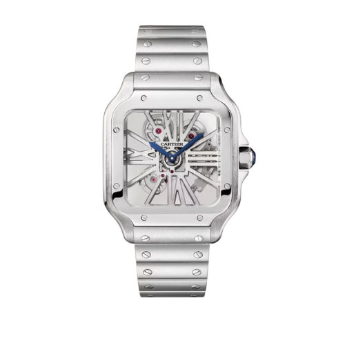 Cartier Santos de Cartier Skeleton - 39.8MM - Ref : WHSA0015