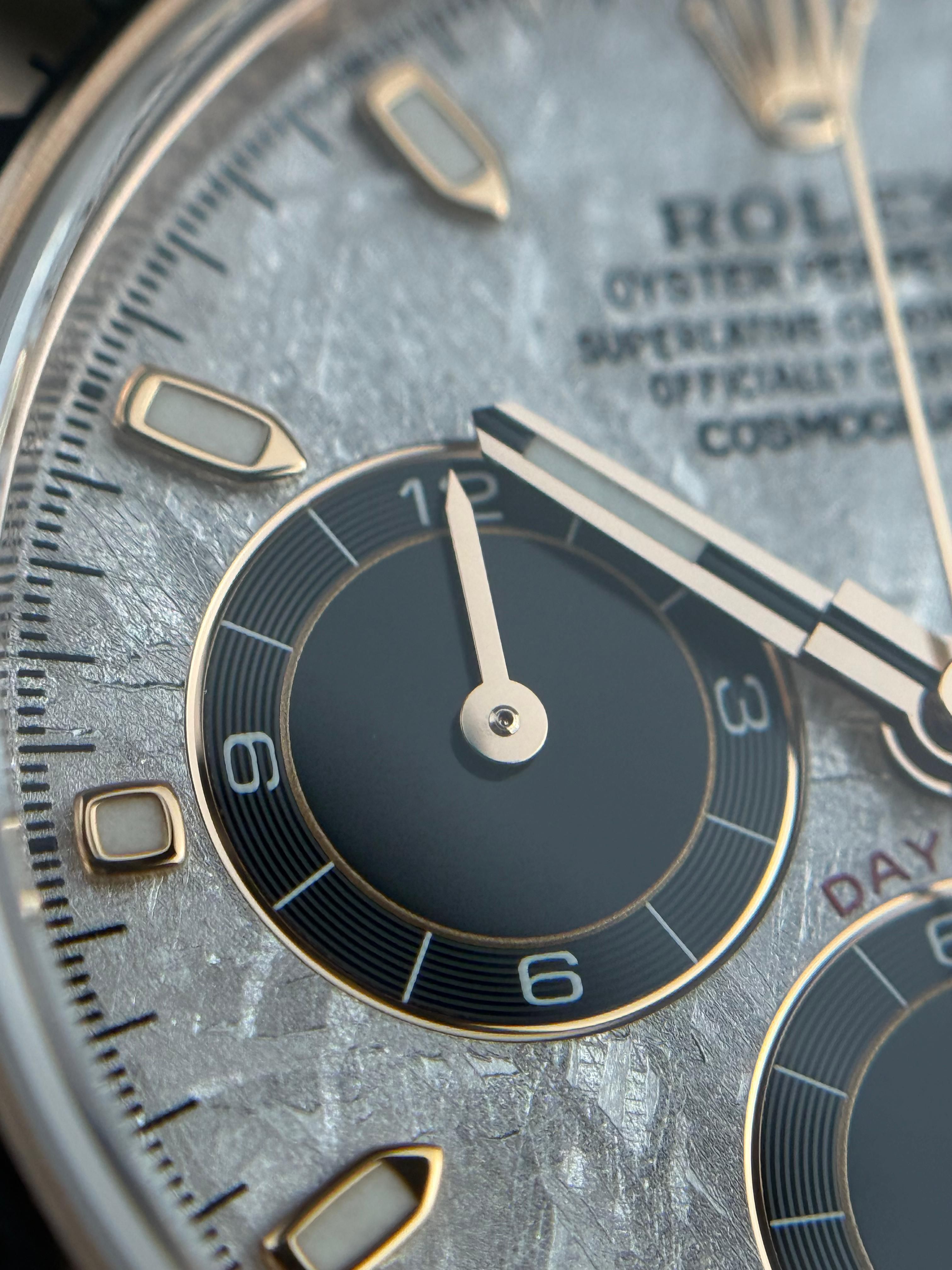 Rolex Daytona Cosmograph Meteorite Dial - 40mm - Ref; 116505 thumbnail 6