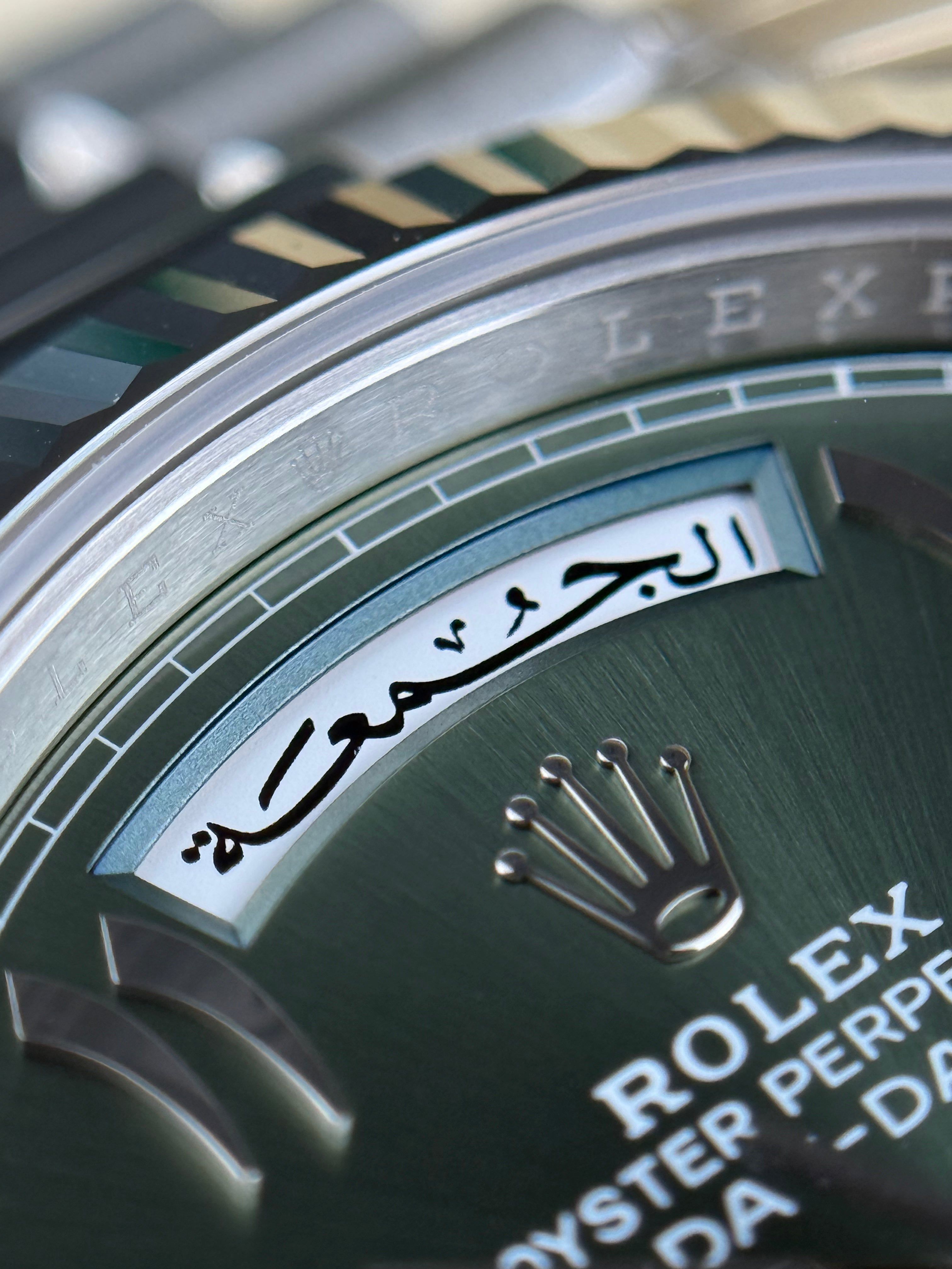 Rolex Oyster Perpetual Day-Date platinum - 40mm - Ref; 228236 thumbnail 6