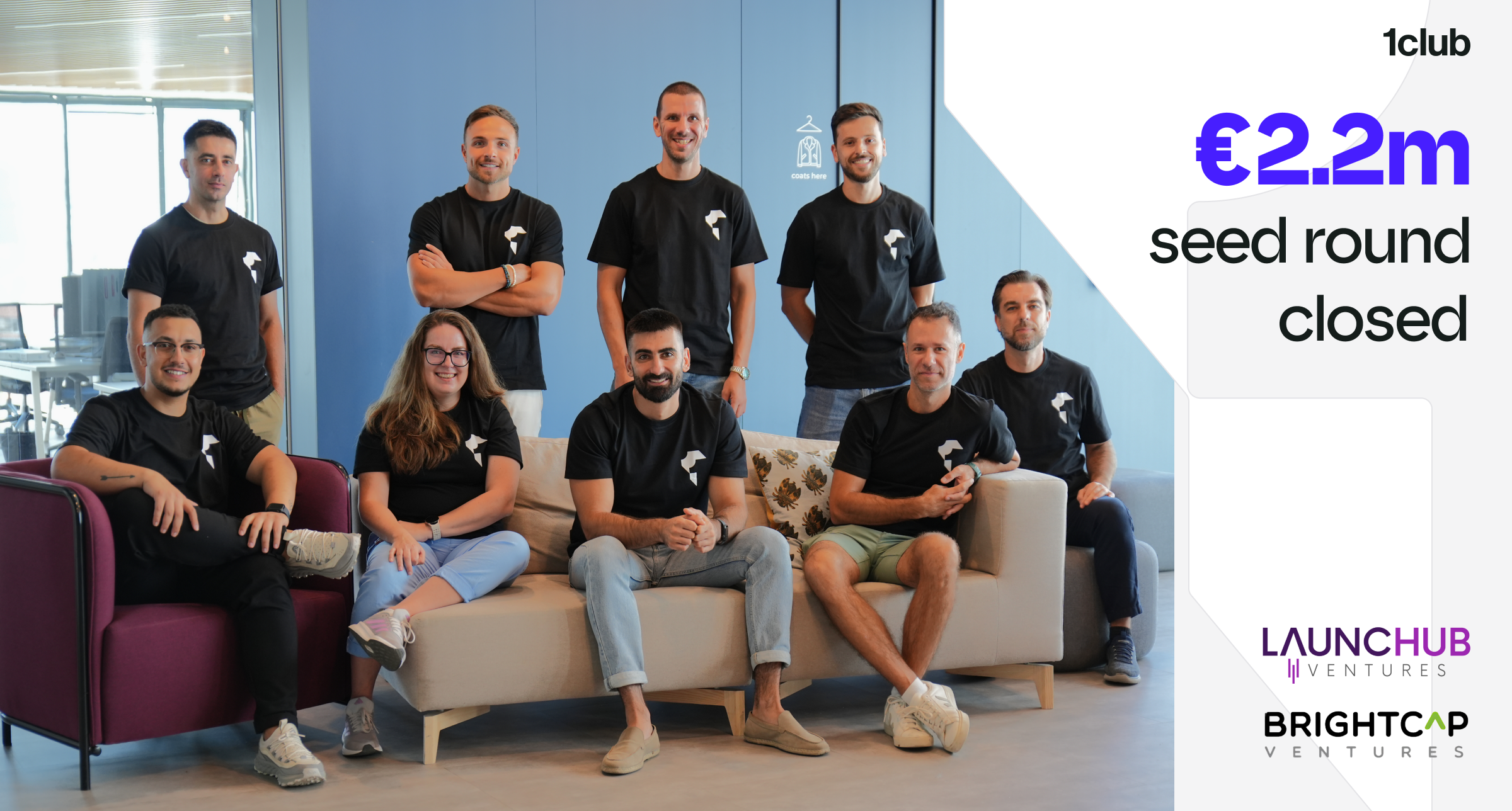 1club Raises €2.2M to Build the Future of Sports Software