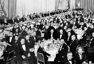 An American Australian Association dinner in 1949 honouring Dr HV Evatt
