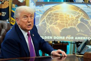 President Trump announced his plans for the "Golden Dome," a national ballistic and cruise missile defense system, May 2025.