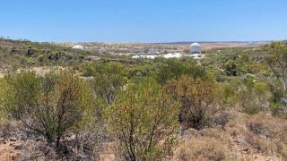Australian Defence Satellite Communications Station at Korajena, near Geraldton, Western Australia