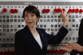 Japanese Prime Minister Sanae Takaichi