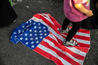 ranians participate in an Eid Ghadir ceremony and a protest march against the Israeli attacks on Iranian soil