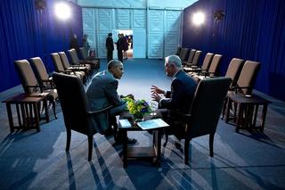 President Barack Obama and Prime Minister Malcolm Turnbull held their first official bilateral meeting on the sidelines of APEC in Manila, 2015