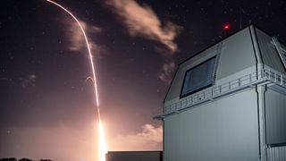 US sailors manning the Aegis Ashore Missile Defense Test Complex at the Pacific Missile Range Facility at Kauai, Hawaii, successfully conducted Flight Test Integrated-03