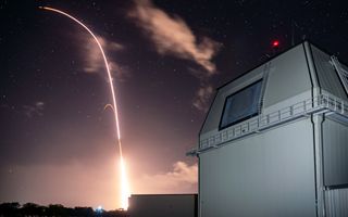 US sailors manning the Aegis Ashore Missile Defense Test Complex at the Pacific Missile Range Facility at Kauai, Hawaii, successfully conducted Flight Test Integrated-03