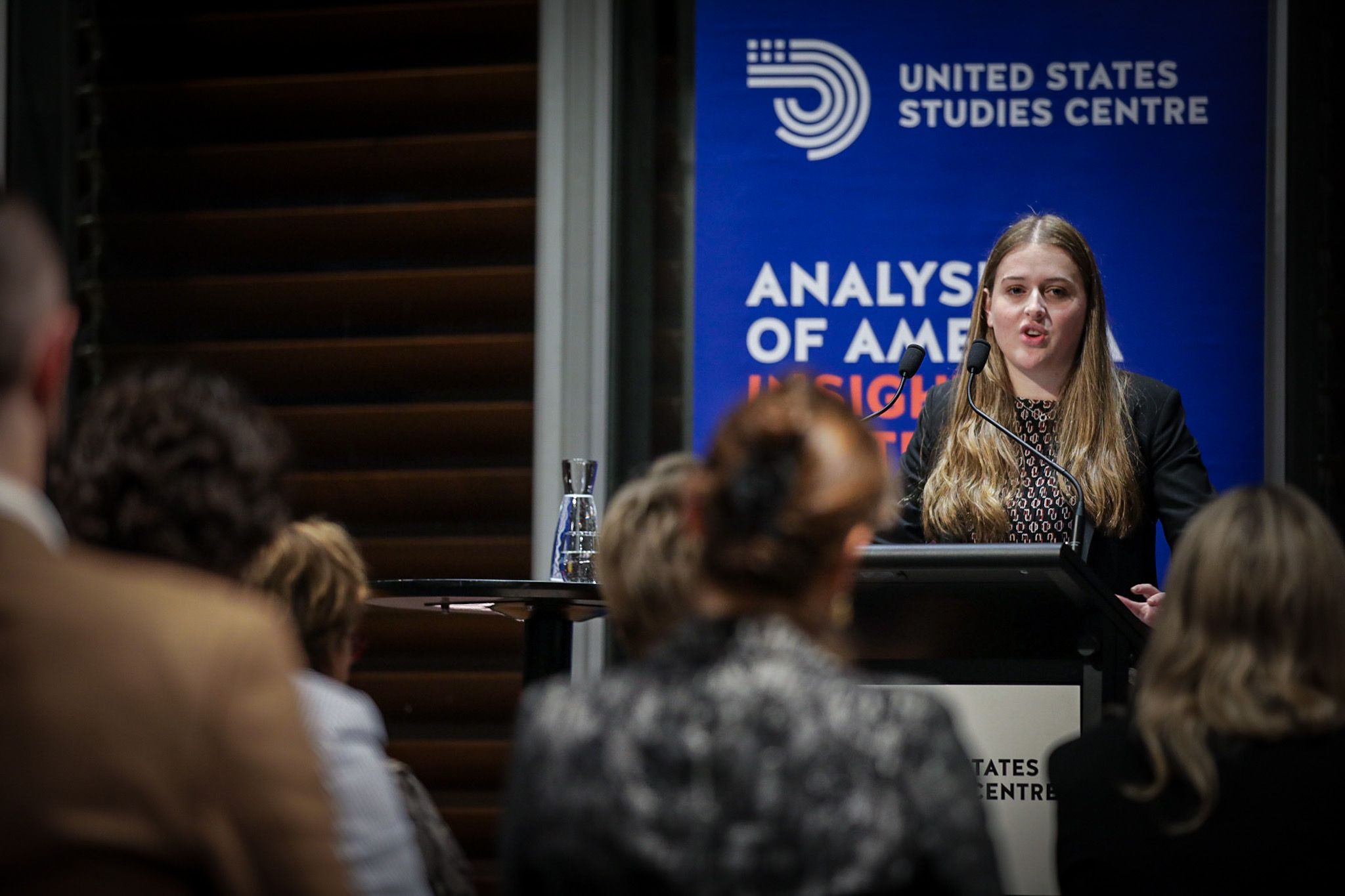Alice Nason speaks at a WITA event