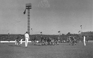 US Army vs Navy American football game at the Sydney Sports Ground in 1943