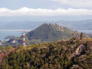 Jayapura Communication Towers in Papua, Indonesia