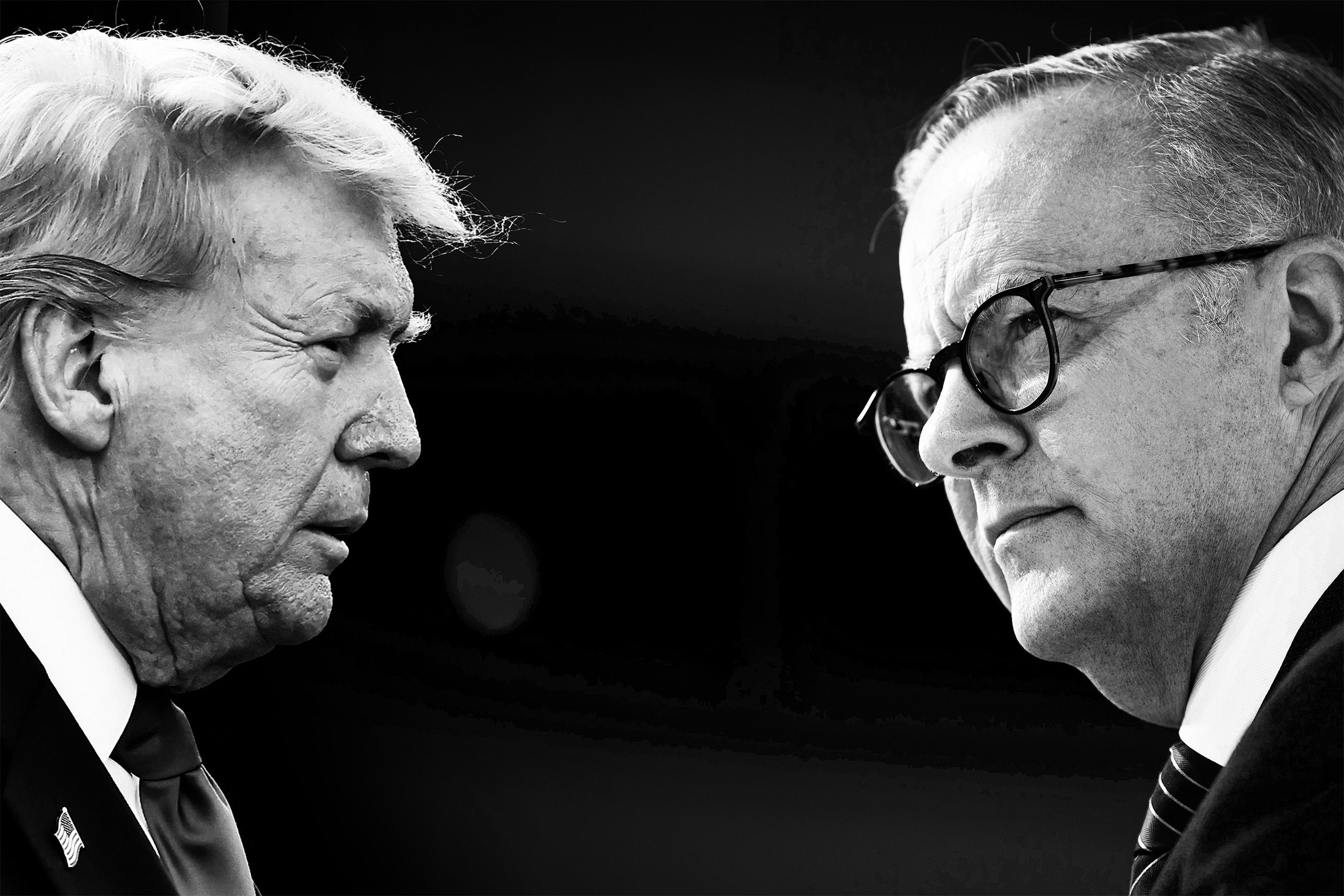 US President Donald Trump and Australian Prime Minister Anthony Albanese