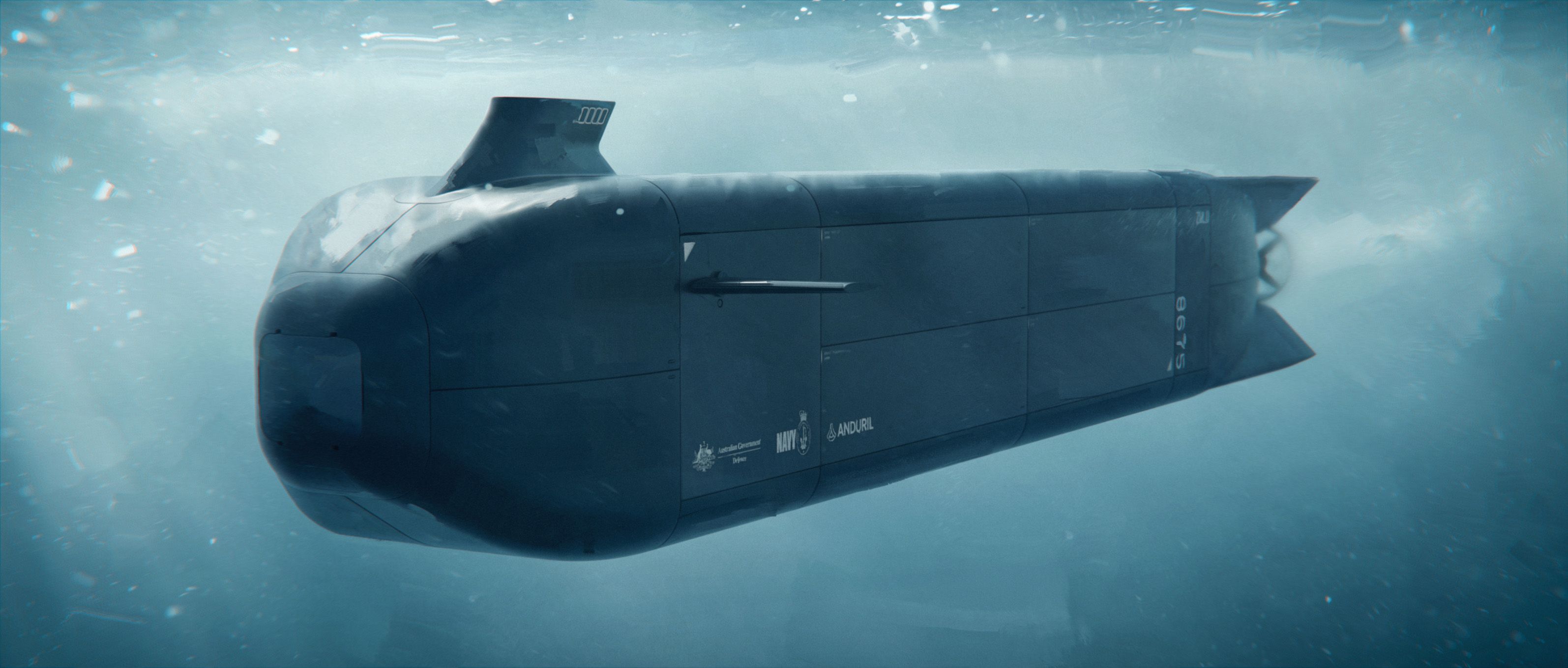 Anduril Australia is collaborating with the Royal Australian Navy and Defence Science and Technology Group to design and manufacture the Ghost Shark, an autonomous robotic undersea warfare vehicle