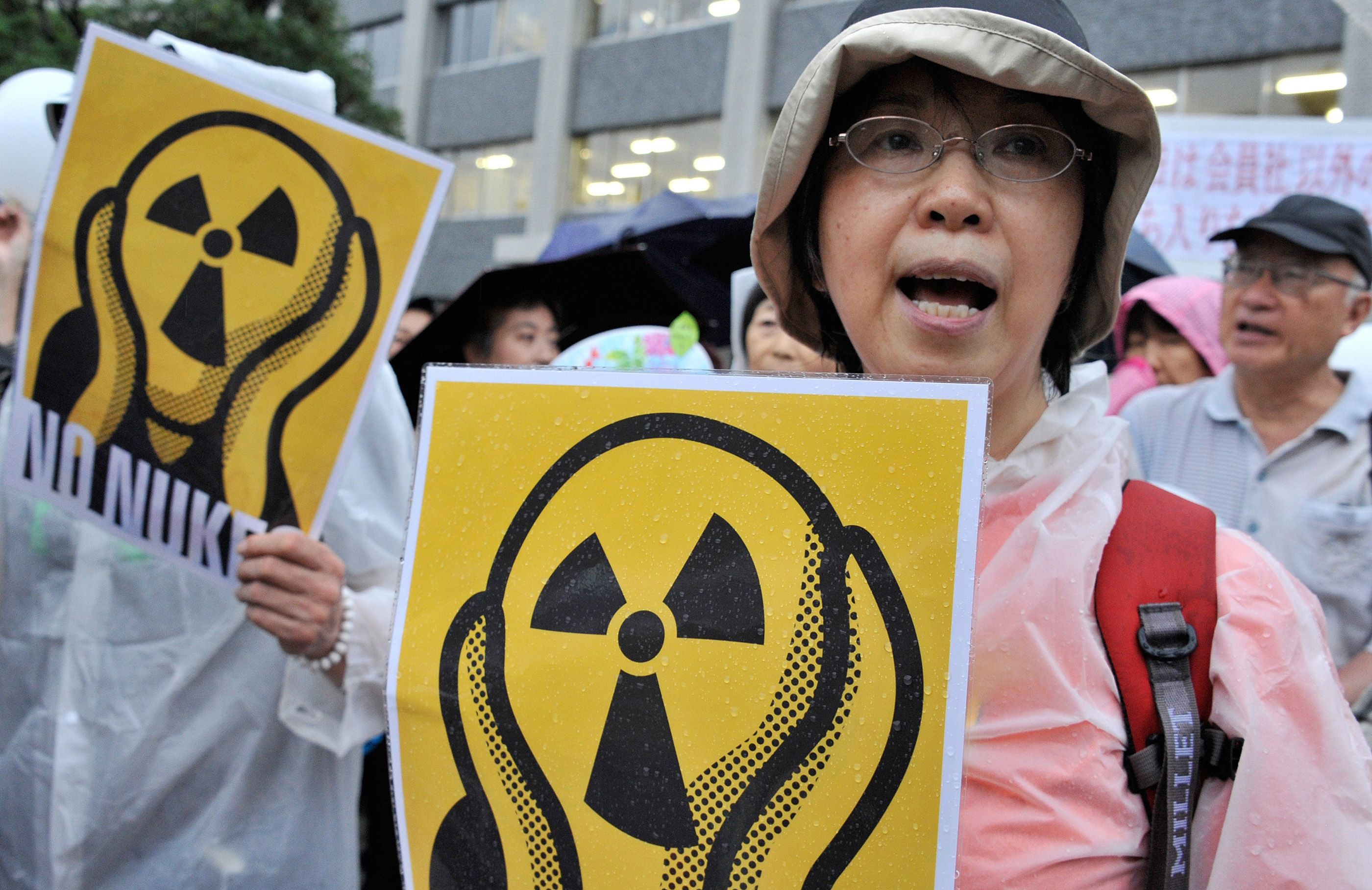 Anti-nuclear protest in Japan