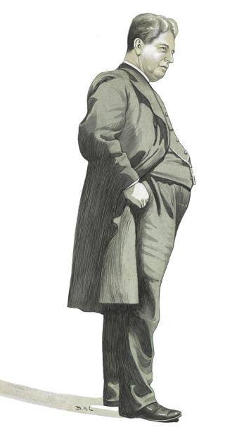 Unattributed sketch of Prime Minister Edmund Barton, circa 1902