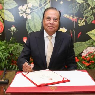 US Ambassador to Singapore Anjani Sinha arrived in the Republic on November 6 to begin his tenure.