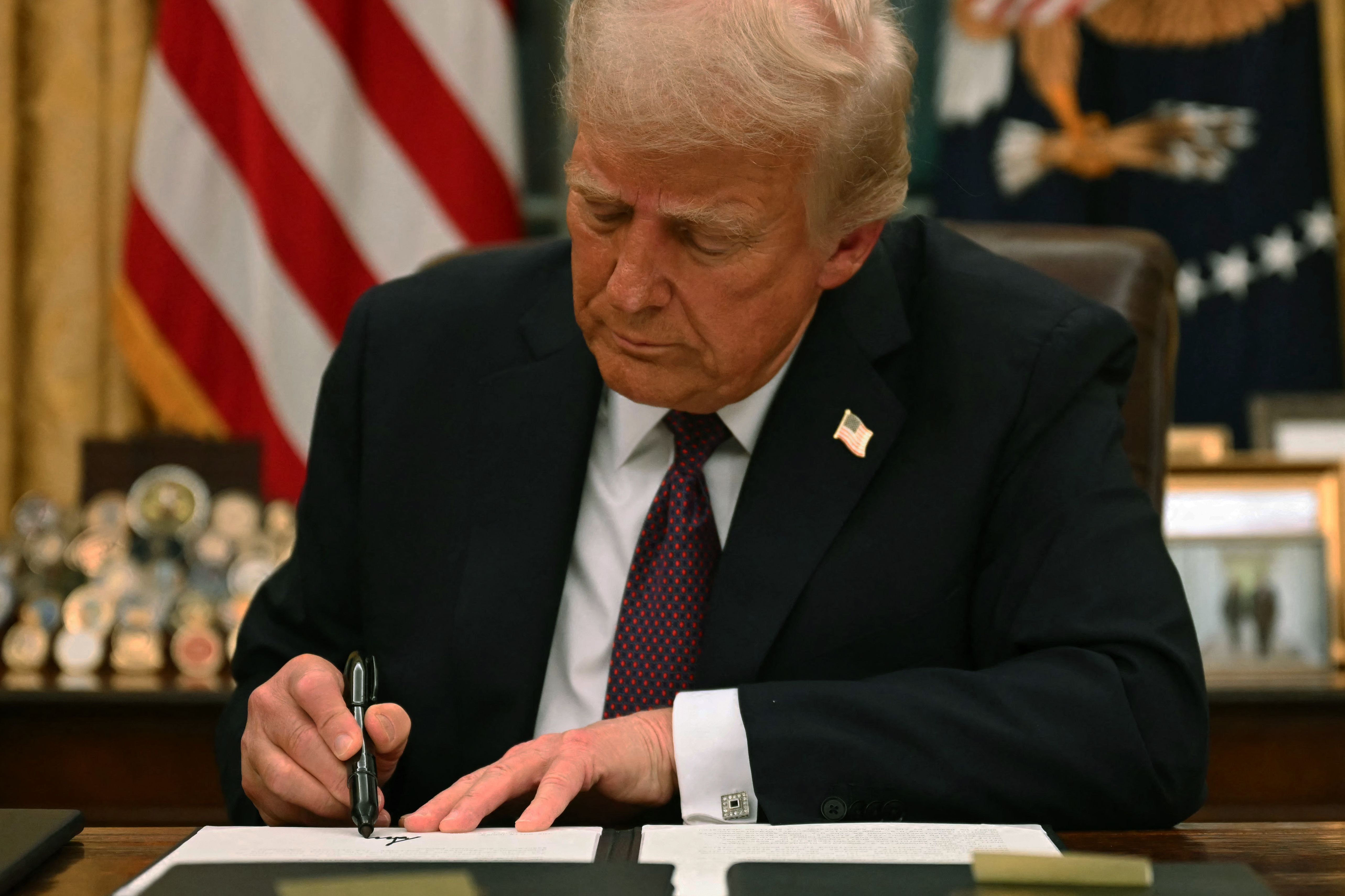 Trump signing executive orders