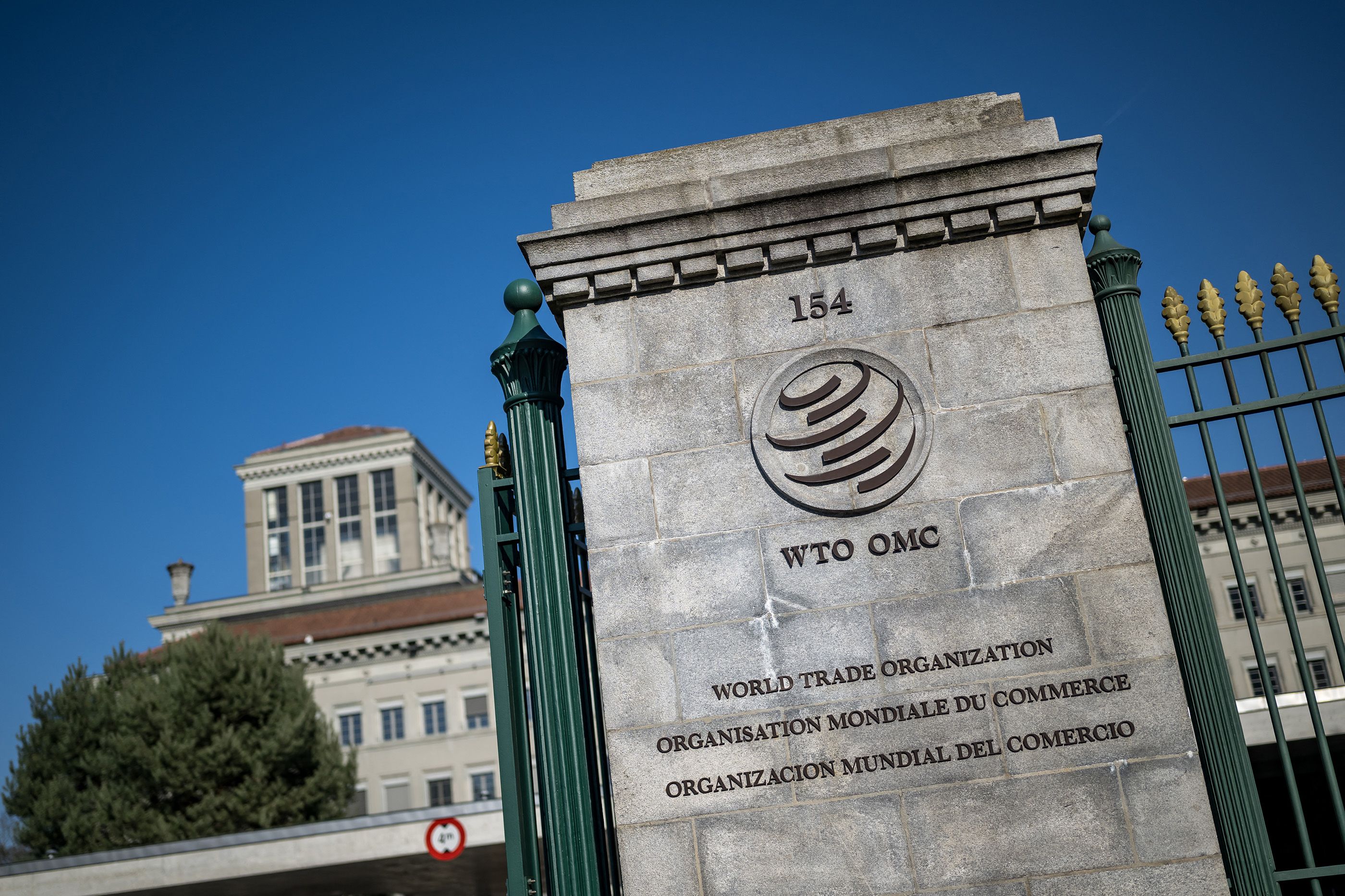 Headquarters of the World Trade Organization in Geneva.