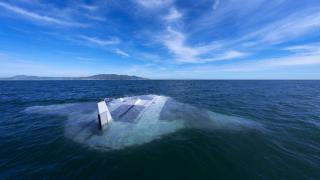 The Extra Large autonomous underwater vehicle ‘Manta Ray’, developed by the US Defense Advanced Research Projects Agency (DARPA) and Northrop Grumman.