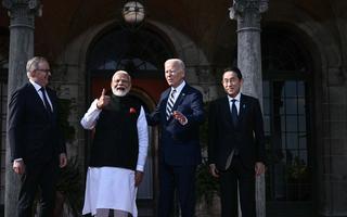 Prime Minister of Australia, Anthony Albanese, Prime Minister of India, Narendra Modi, US President Joe Biden and Prime Minister of Japan, Fumio Kishida at the Quad Leaders’ Summit in 2024.