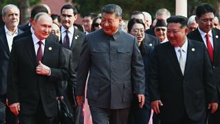 Vladimir Putin, Xi Jinping, and Kim Jong Un
