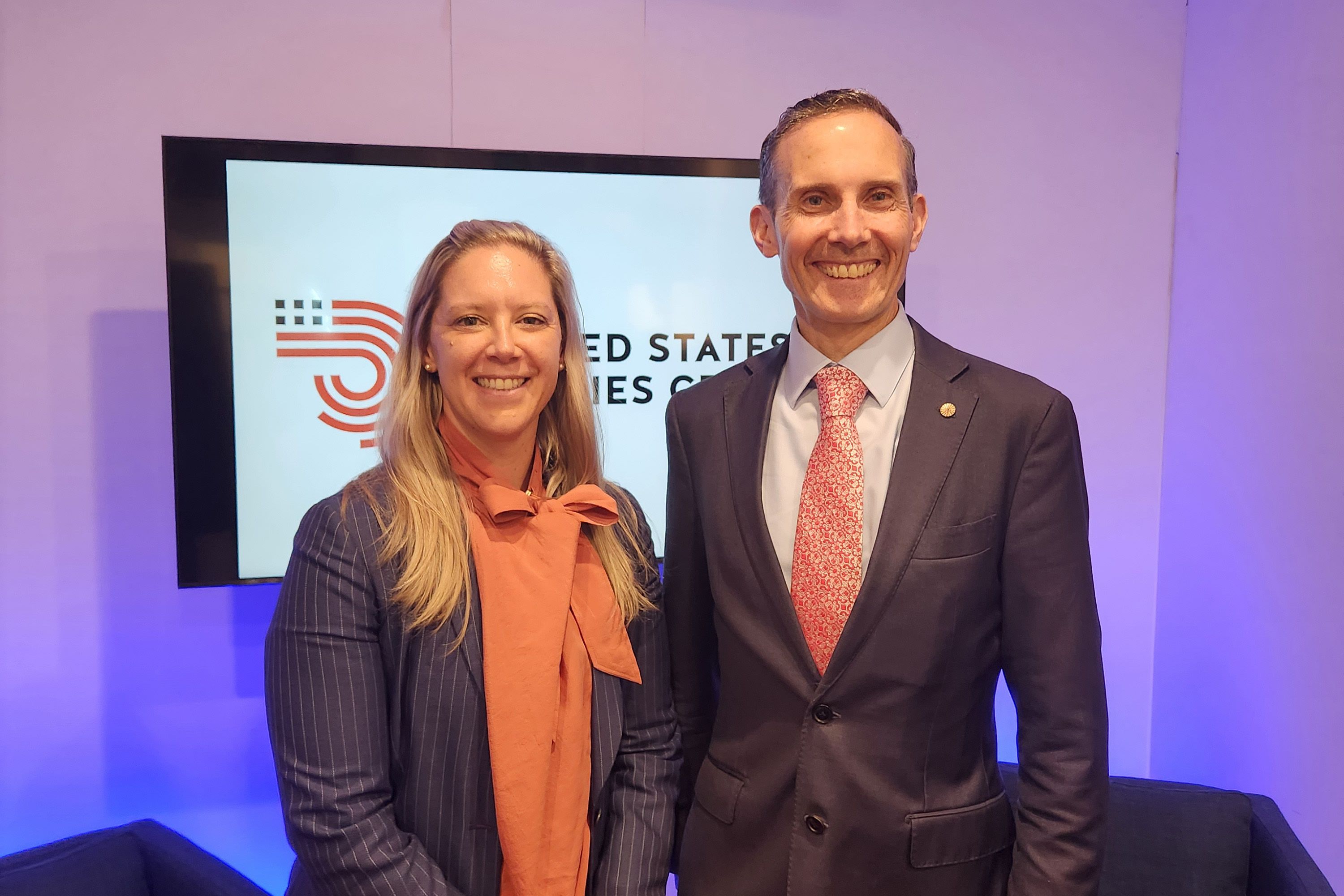 Dr Miah Hammond-Errey and The Hon Dr Andrew Leigh